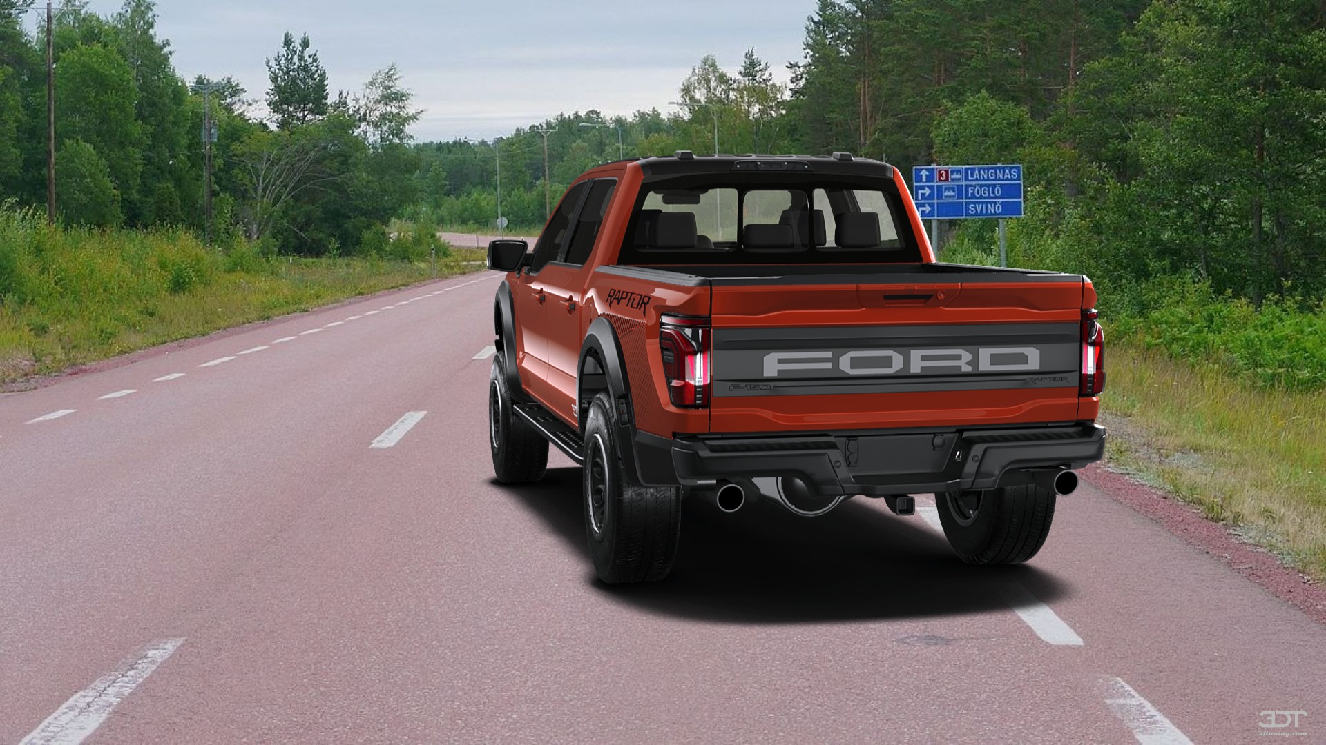 Ford F-150 Raptor 4 Door pickup truck 2024 Images