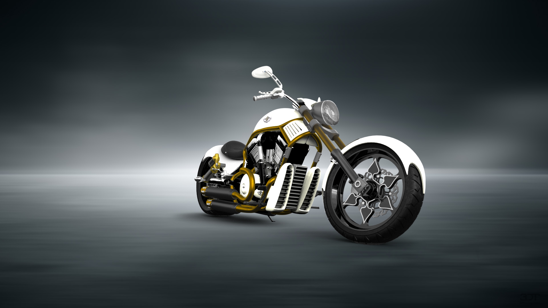 Harley-Davidson Custom Chopper Cruiser 2011