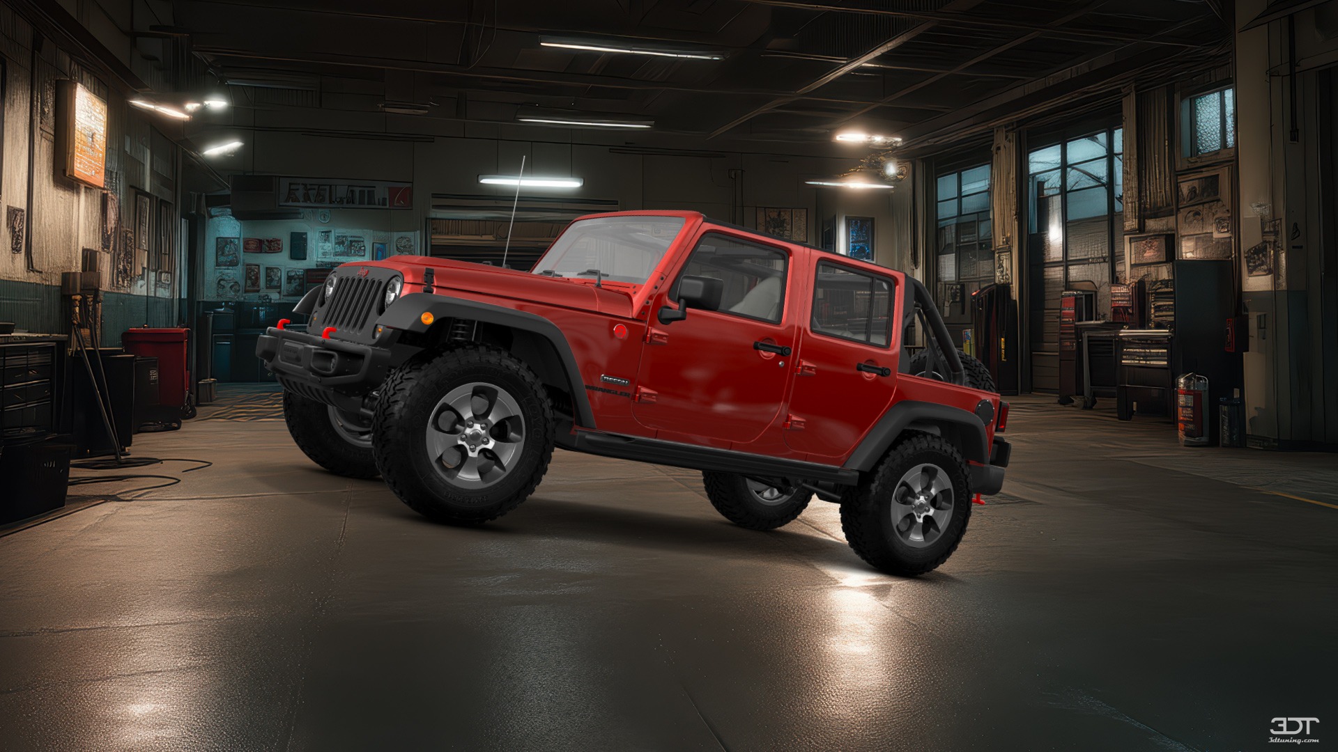 Jeep Wrangler Unlimited JK Rubicon Recon 4 Door SUV 2017 tuning
