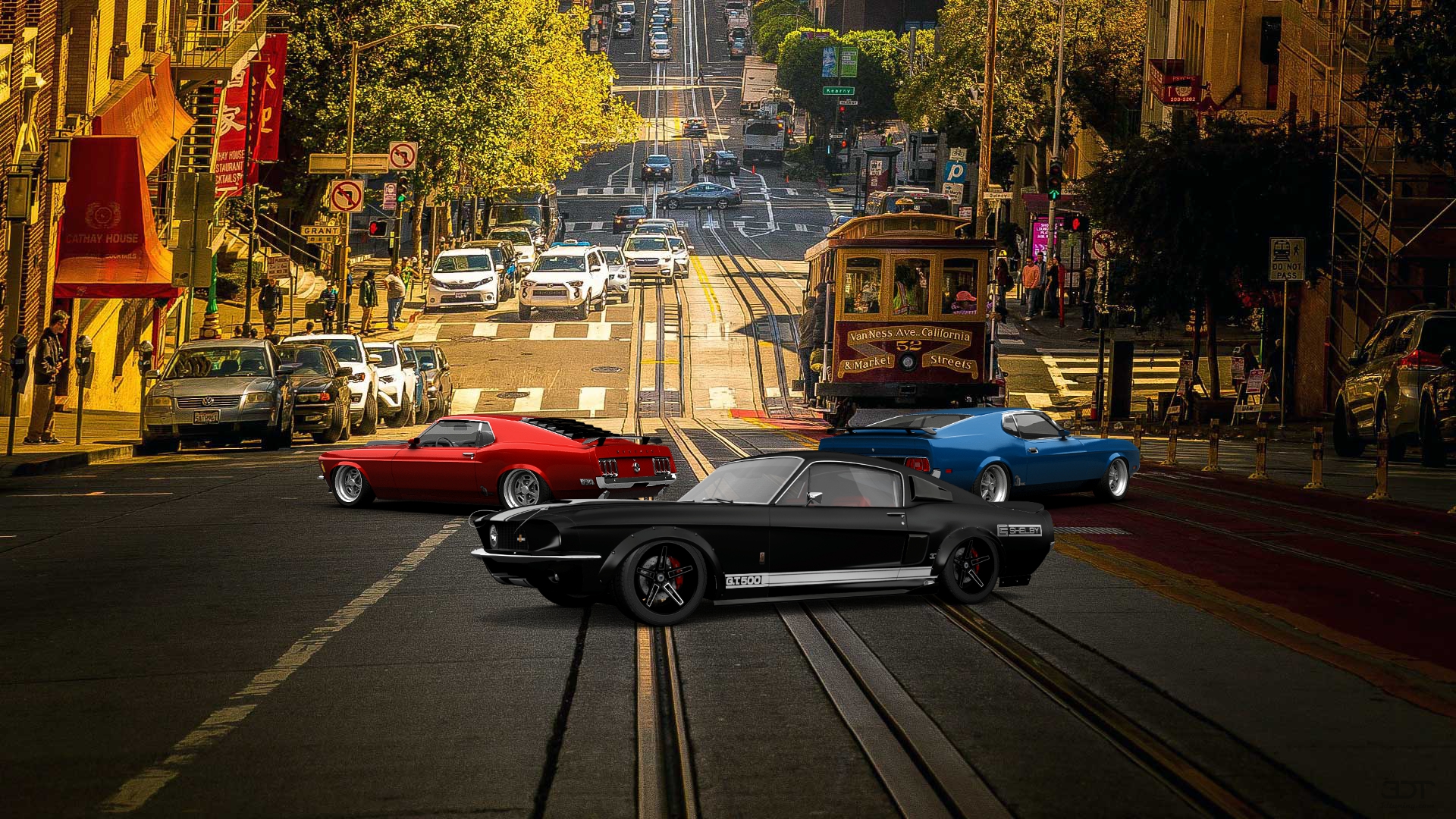 Mustang GT500 2 Door Coupe 1968 Изображения