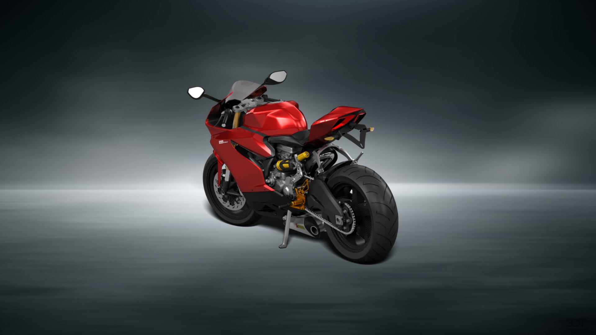 Ducati 899 Panigale Sport Bike 2015 tuning
