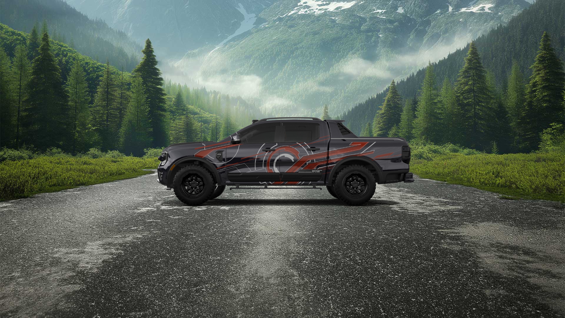 Ford Ranger 4 Door pickup truck 2022