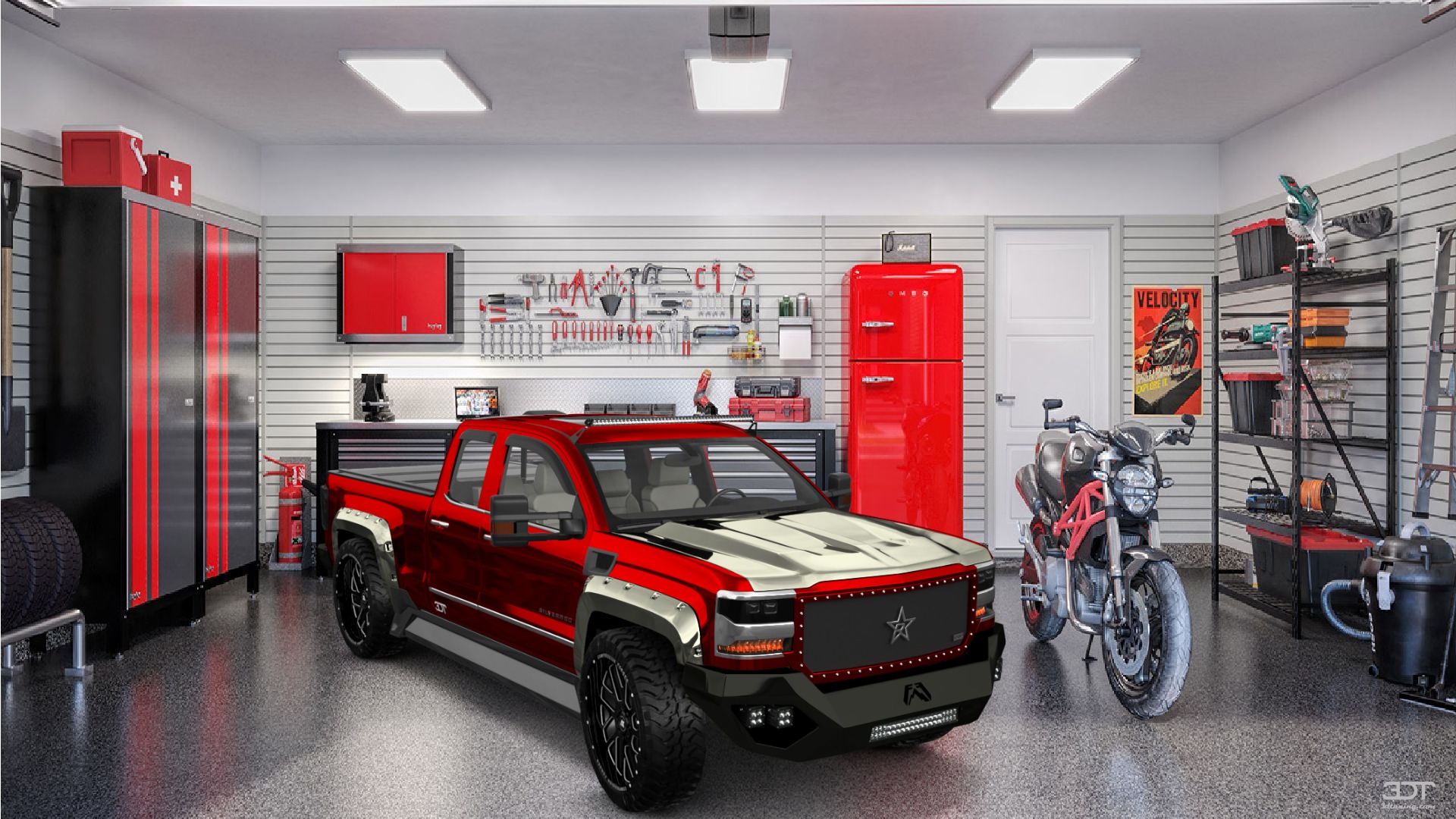 Chevrolet Silverado 1500 6.5 ft box 4 Door pickup truck 2016