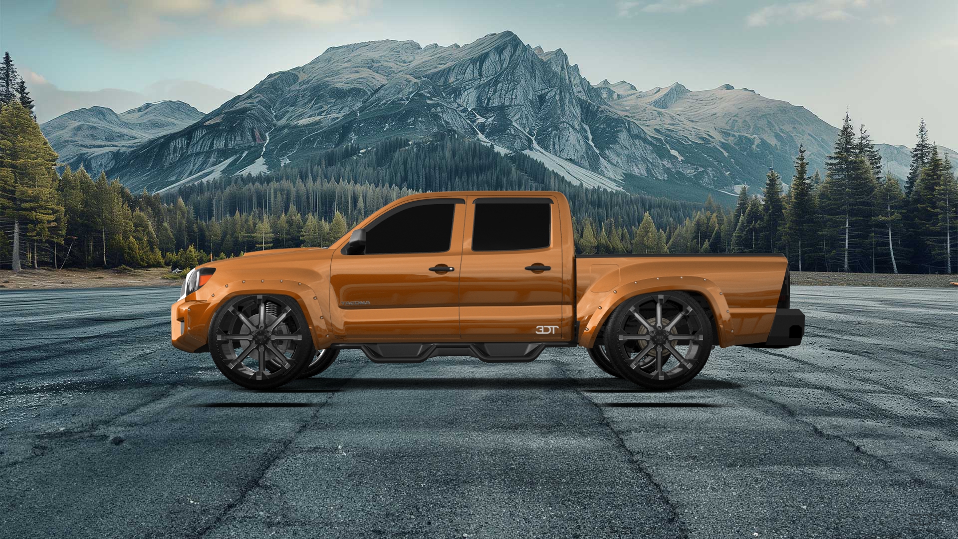 Toyota Tacoma Crew Cab 5.1 ft box 4 Door pickup truck 2012