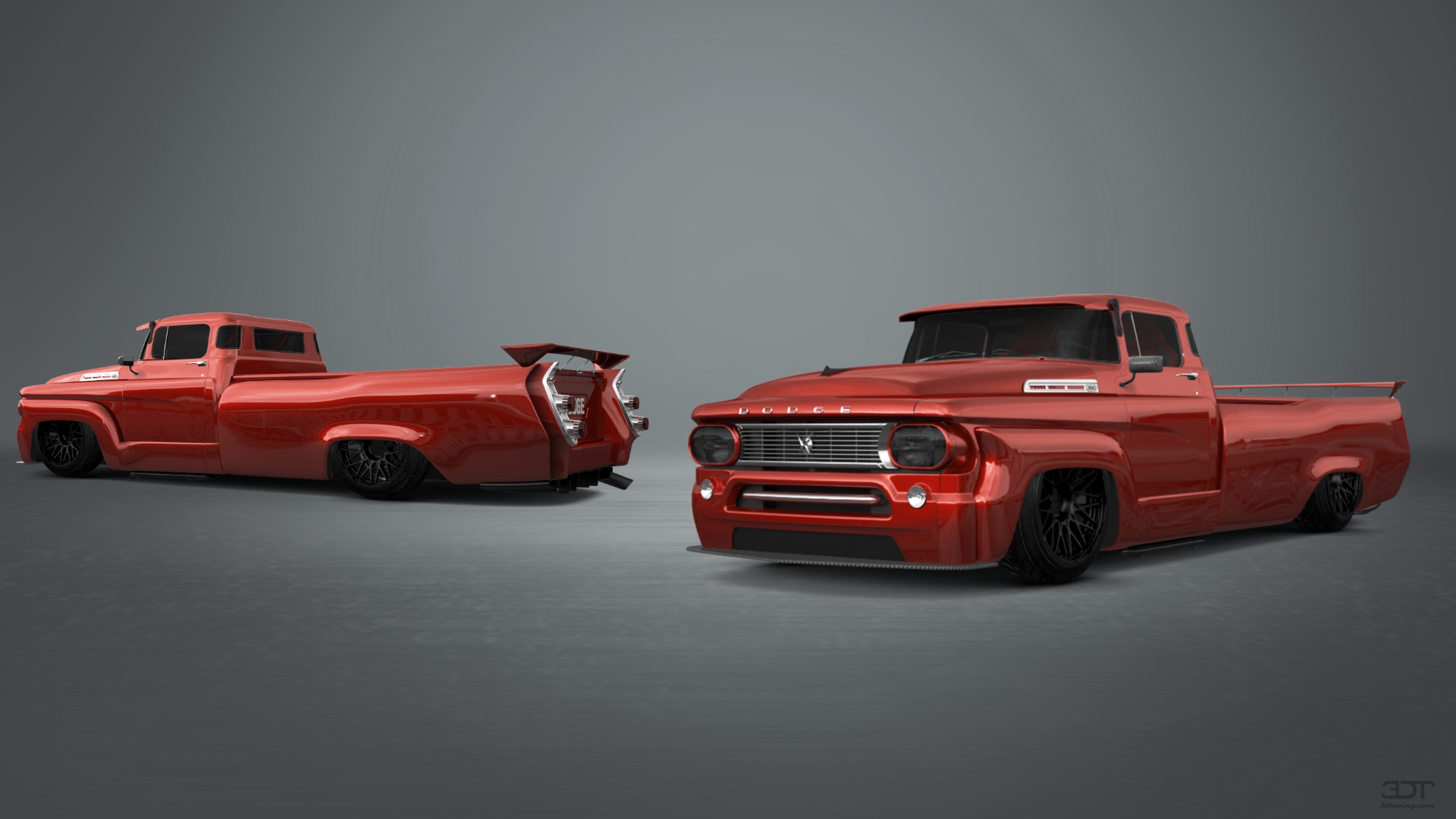 Dodge C series 2 Door pickup truck 1958 tuning