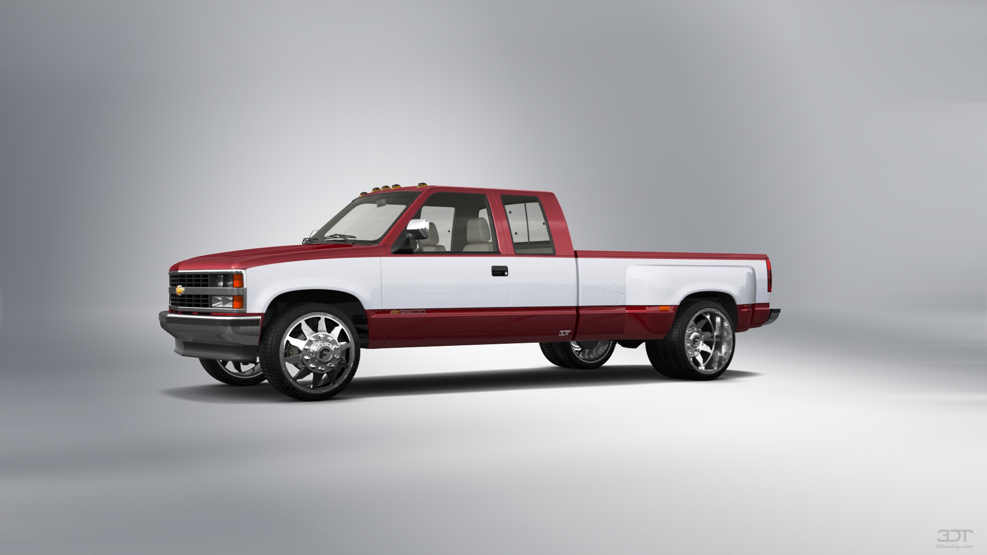 Chevrolet K3500 Extended Cab Pickup Truck 1988