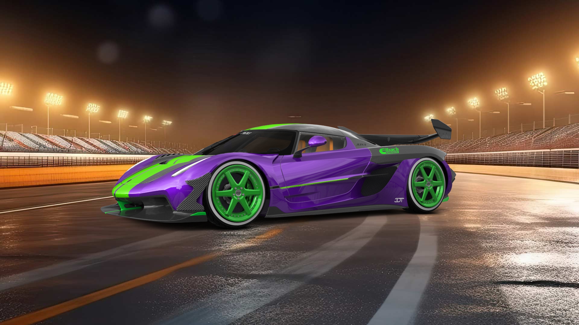 Koenigsegg Jesko 2 door targa top 2020 tuning