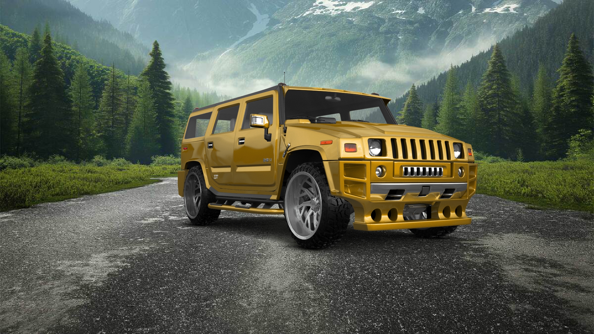 Hummer H2 5 Door SUV 2003 tuning