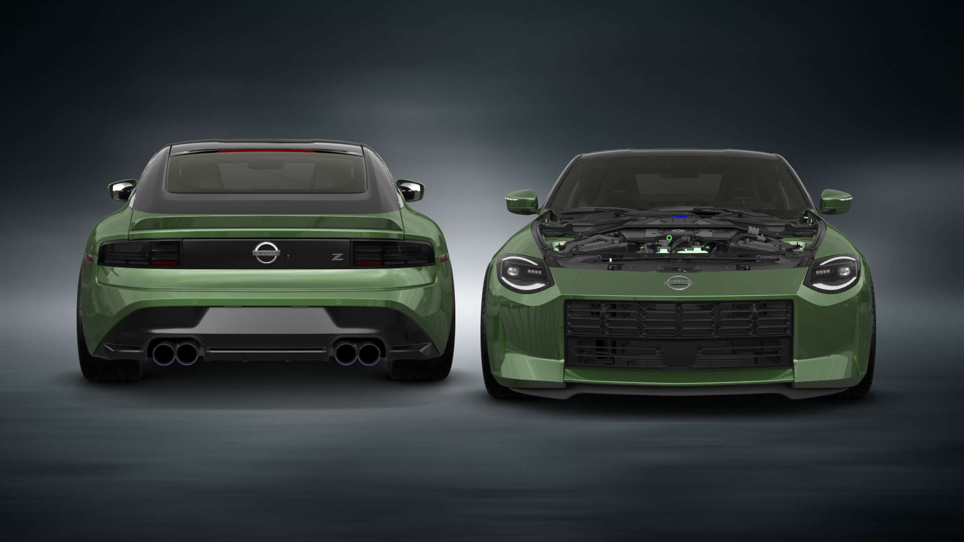 Nissan Z 2 door fastback coupe 2022 tuning