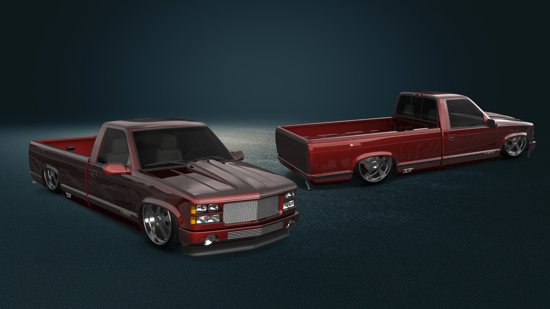 Chevrolet K1500 Regular Cab Fleetside Pickup 1988