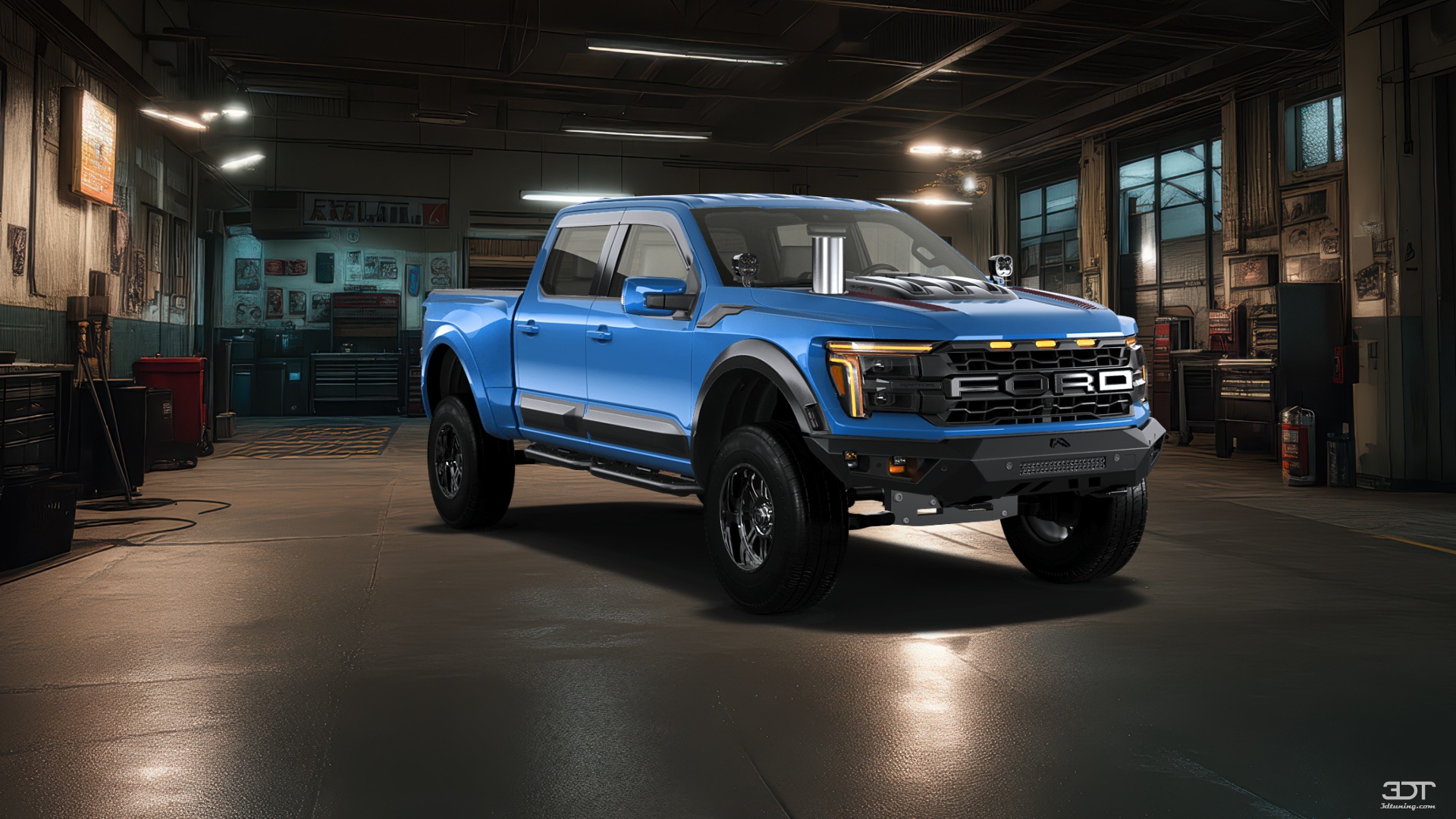 Ford F-150 Raptor 4 Door pickup truck 2024 tuning