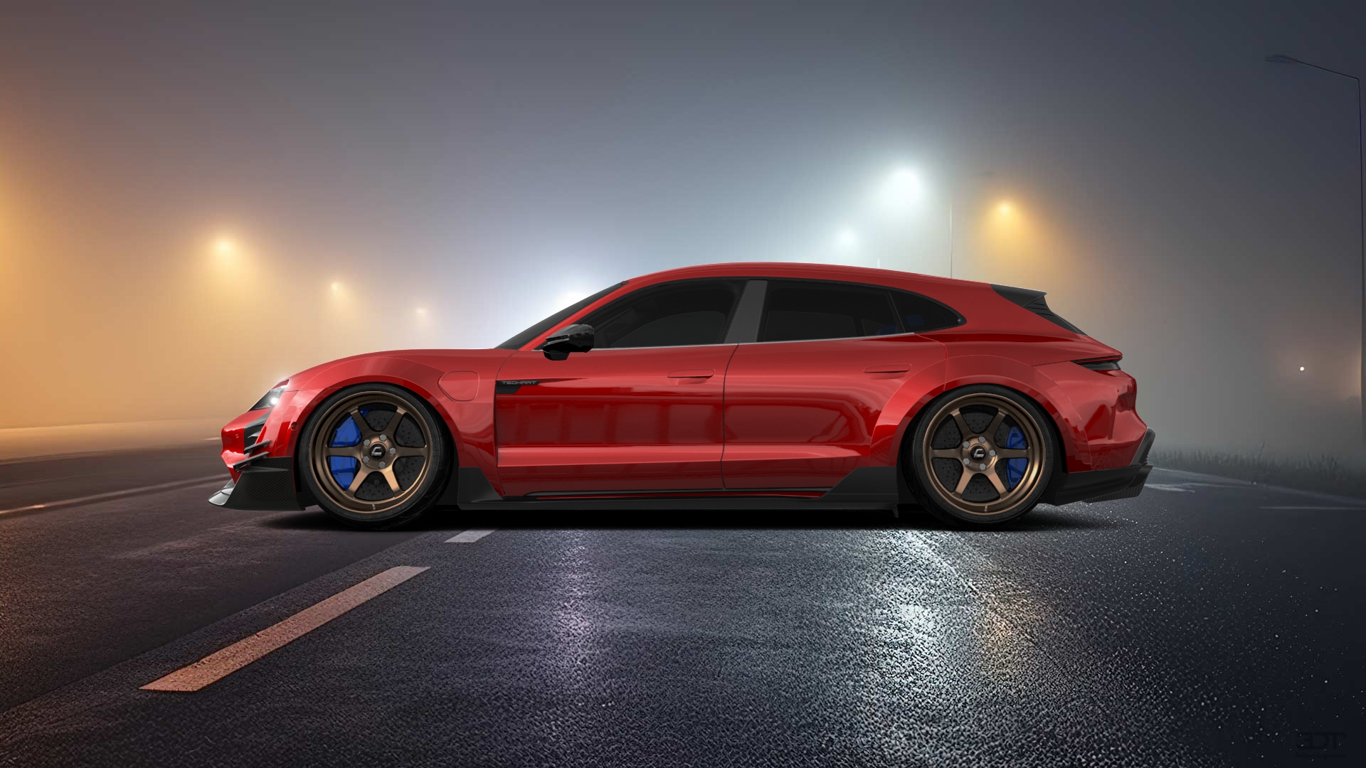 Porsche Taycan Sport Turismo Shooting Brake 2019