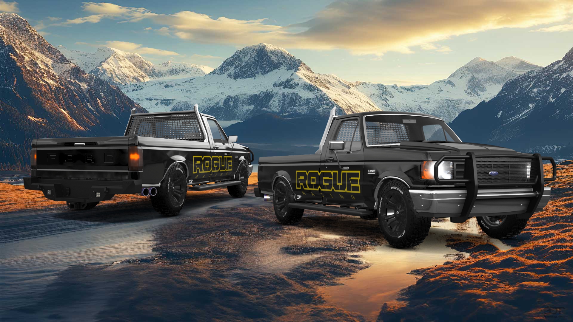 Ford F-150 2 Door pickup truck 1987 tuning