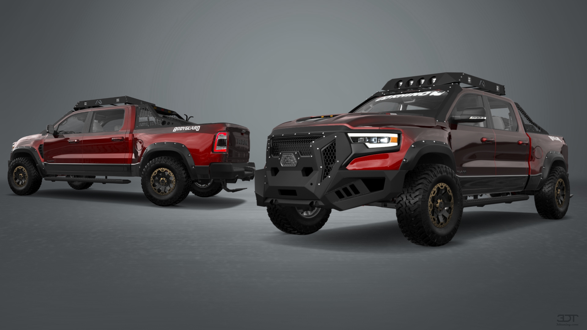 Dodge Ram 1500 TRX 4 Door pickup truck 2021 tuning