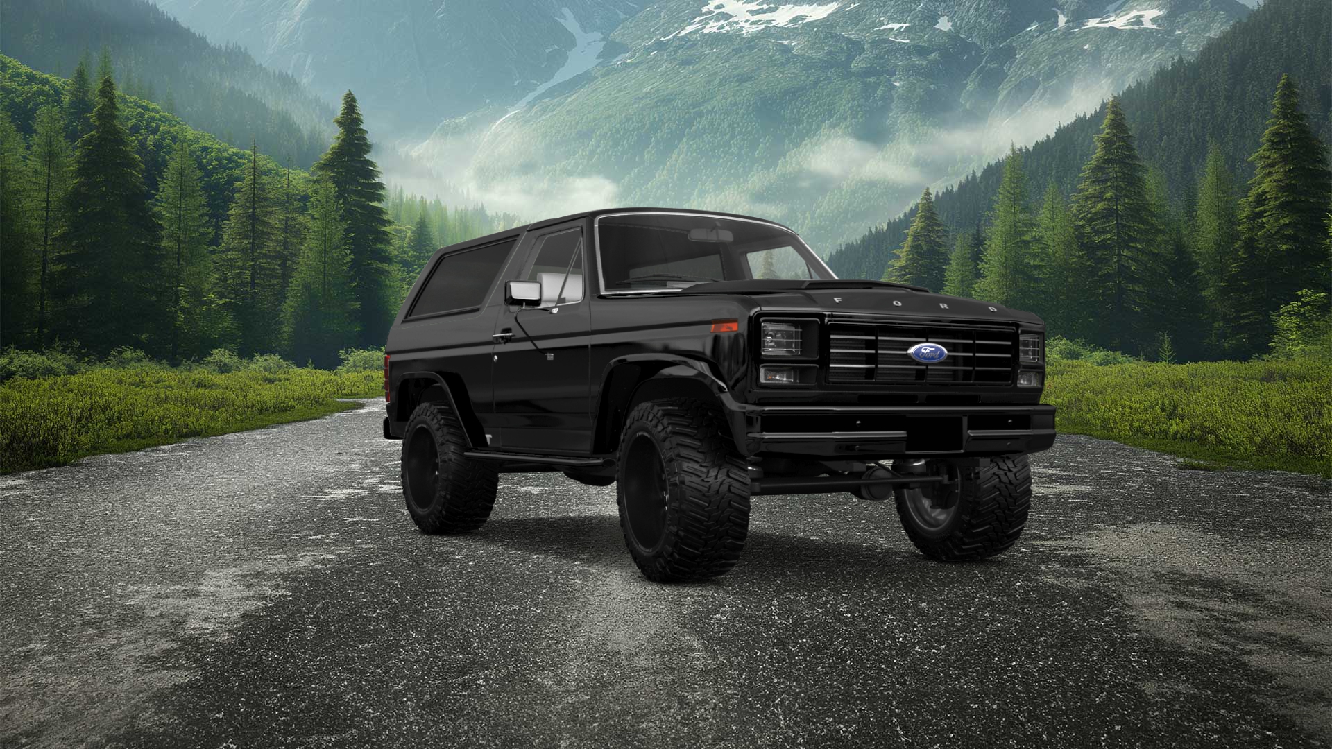 Ford Bronco 3 Door SUV 1980