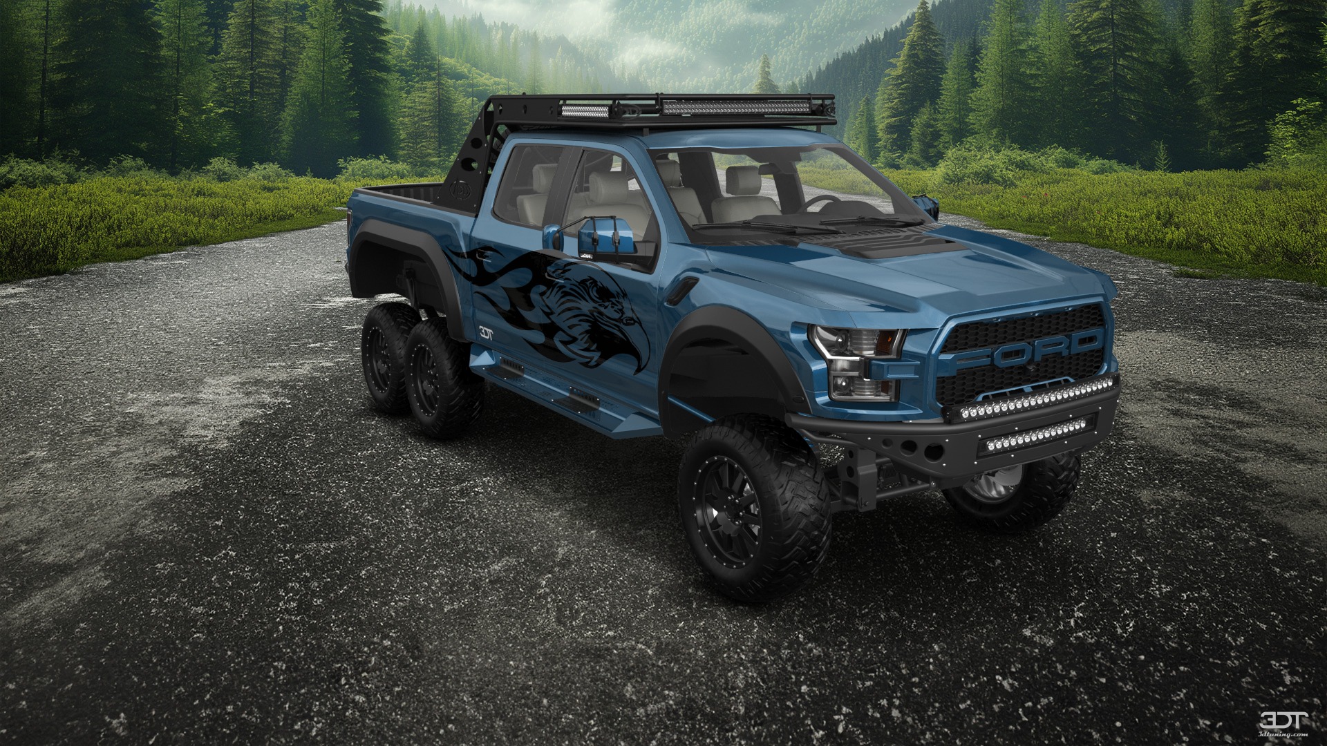 Ford Hennessey VelociRaptor 6x6 Truck 2017 tuning