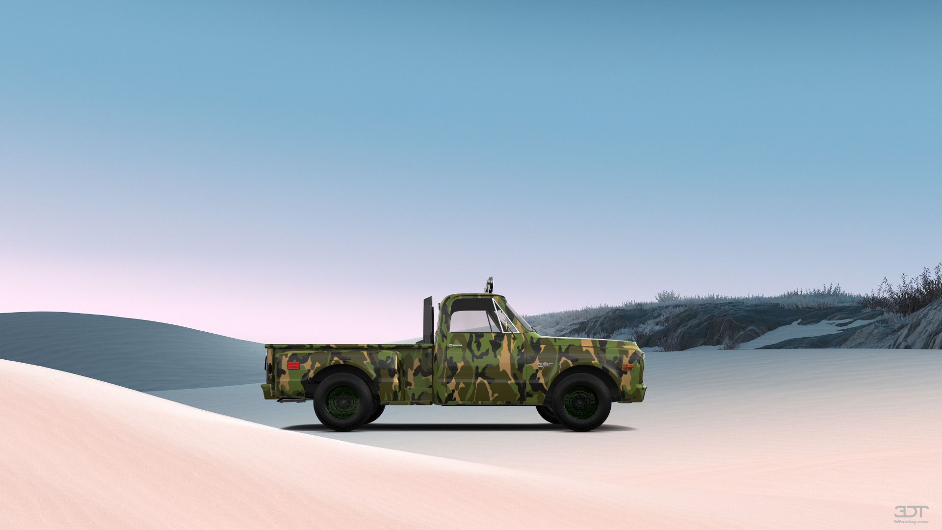 GMC K1500 2 Door pickup truck 1971 tuning