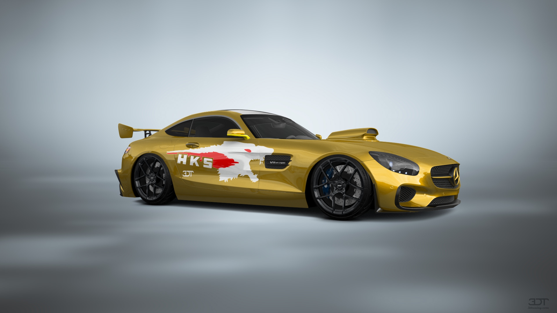 Mercedes AMG GT 2 door fastback coupe 2015 tuning