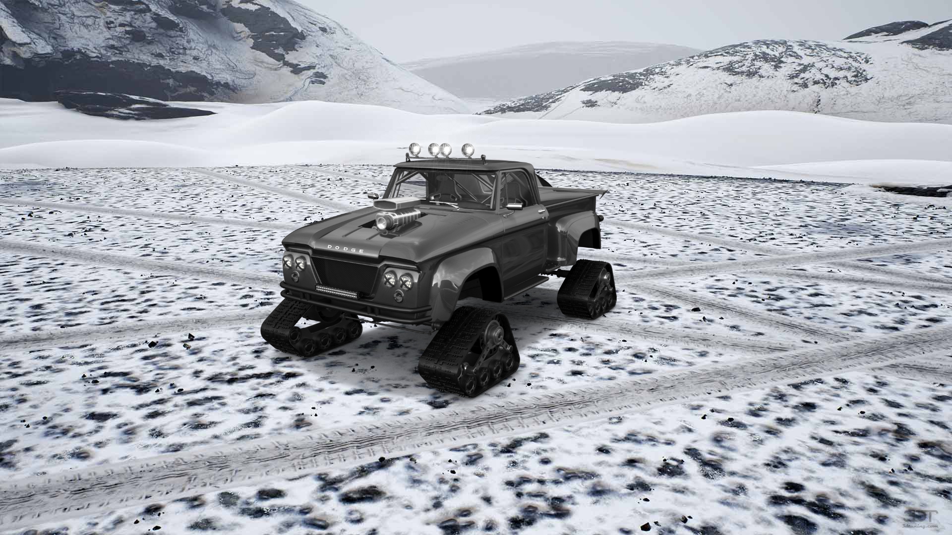 Dodge D-100 Stepside 2 Door pickup truck 1961