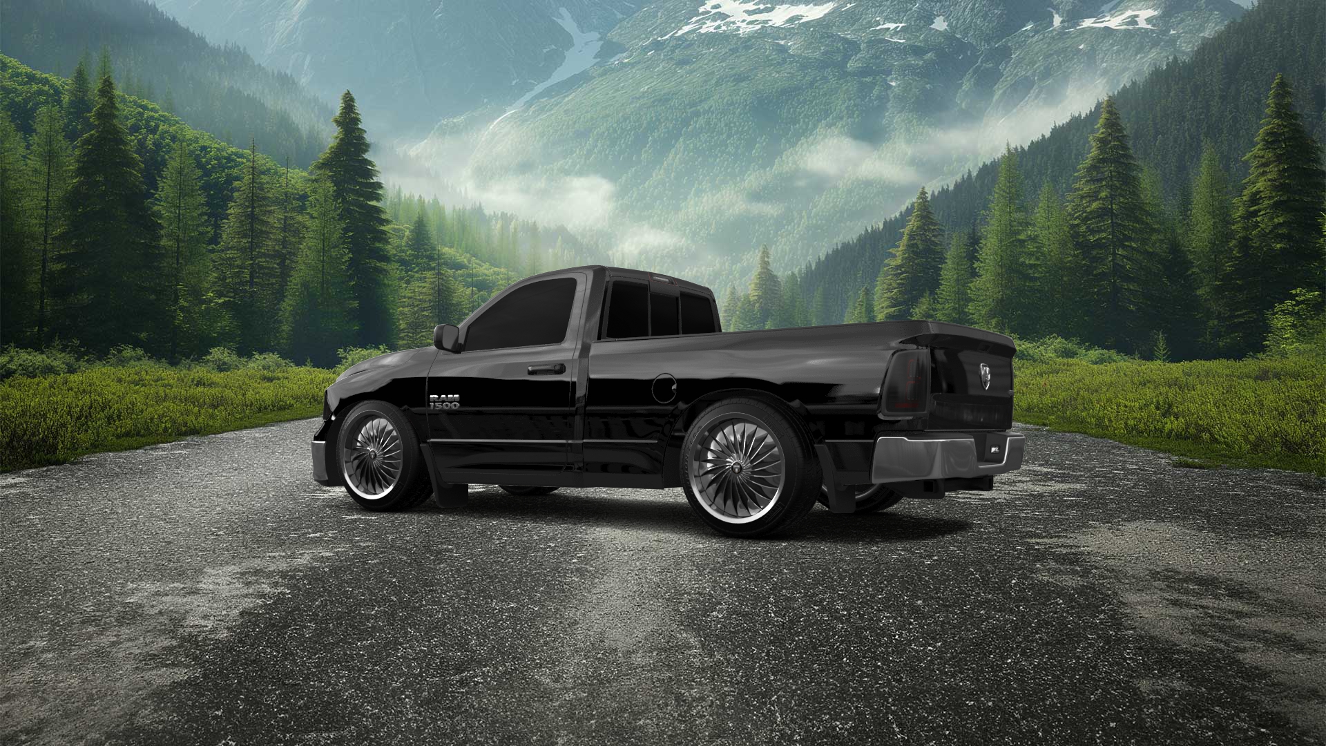Dodge Ram 1500 6.4' box Regular Cab 2 Door pickup truck 2009