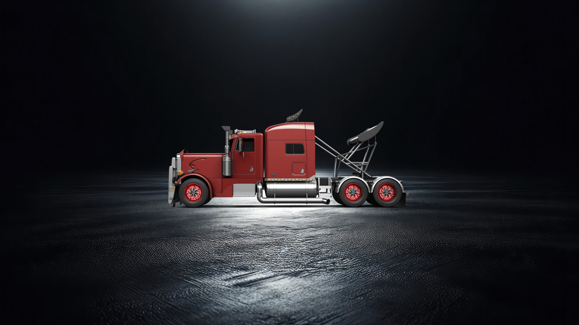 Peterbilt 359 Truck 1987