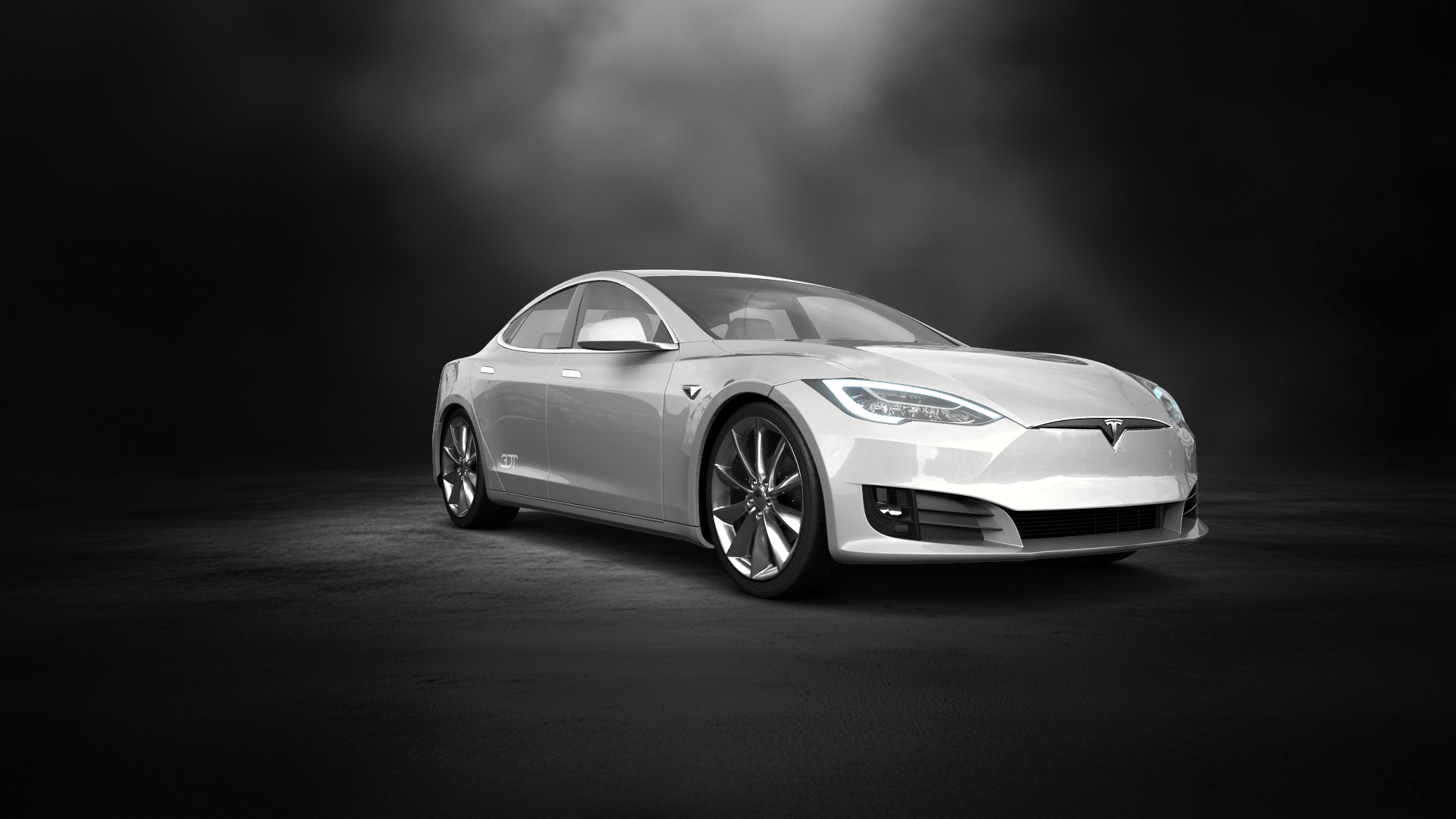 Tesla Model S 5 Door Liftback 2013 tuning