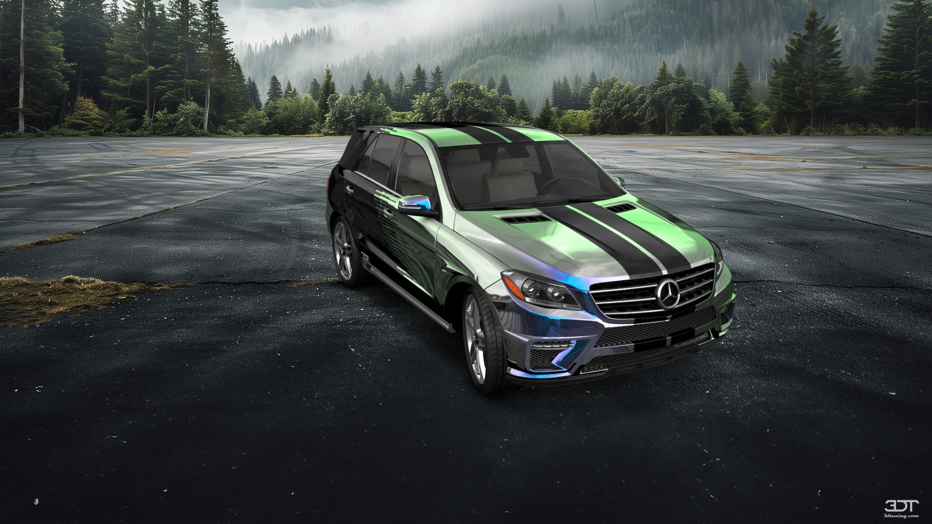 Mercedes M-Class 5 Door SUV 2011 tuning