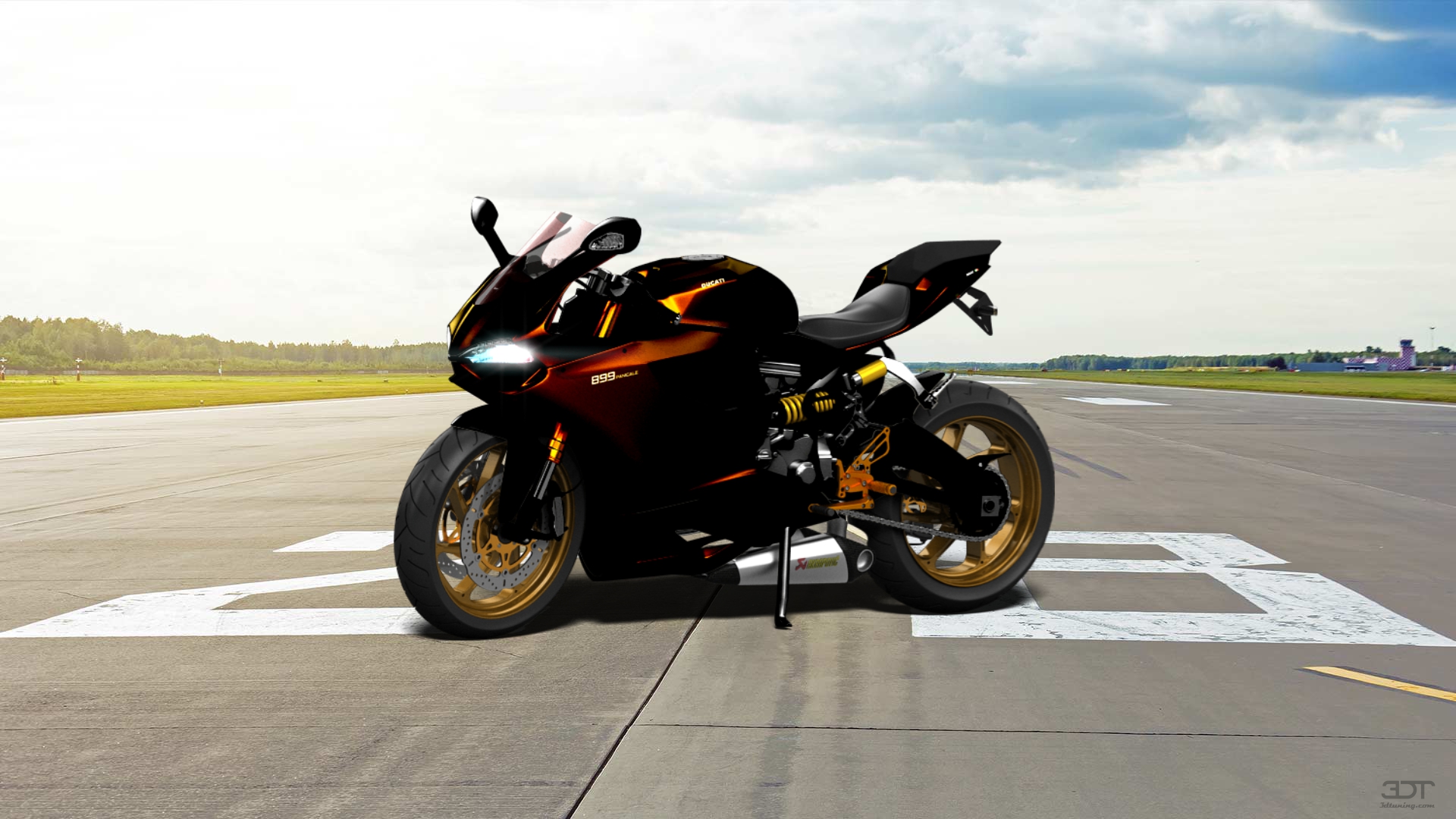 Ducati 899 Panigale Sport Bike 2015