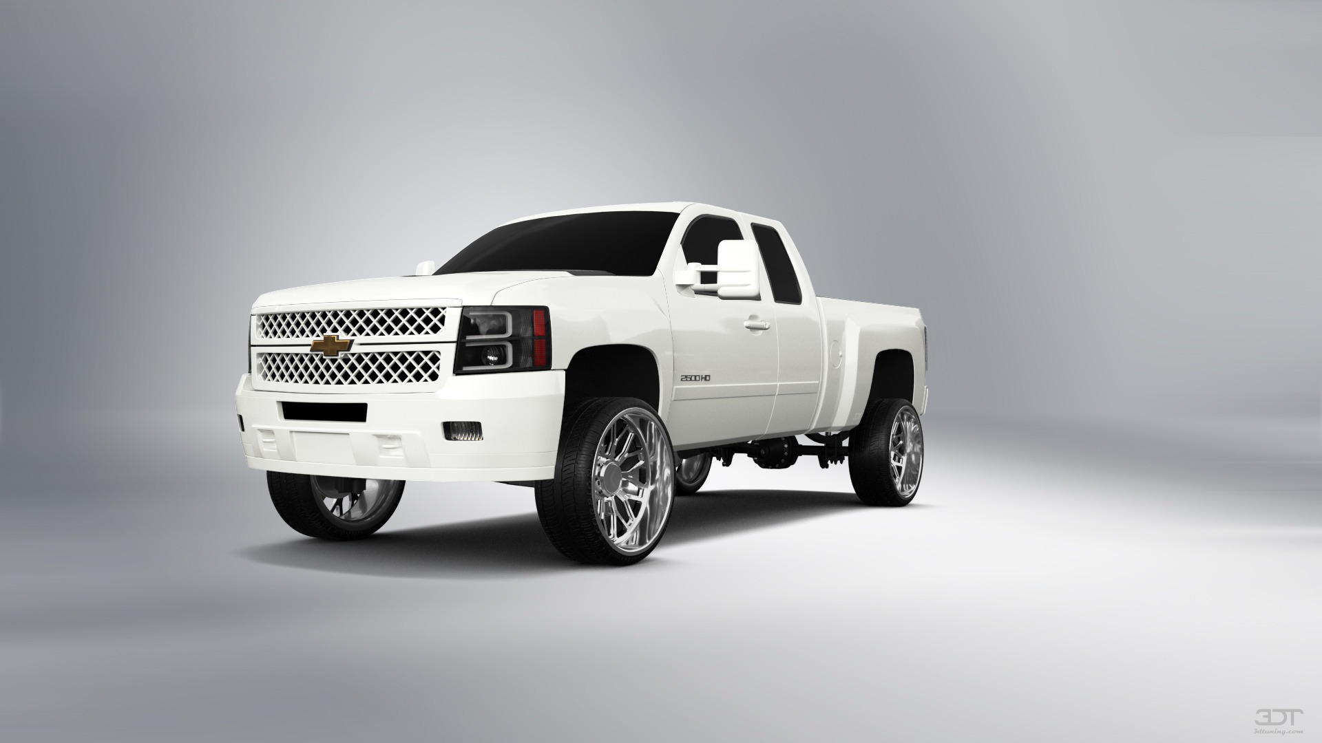 Chevrolet Silverado 2500 HD Extended Cab Pickup Truck 2007