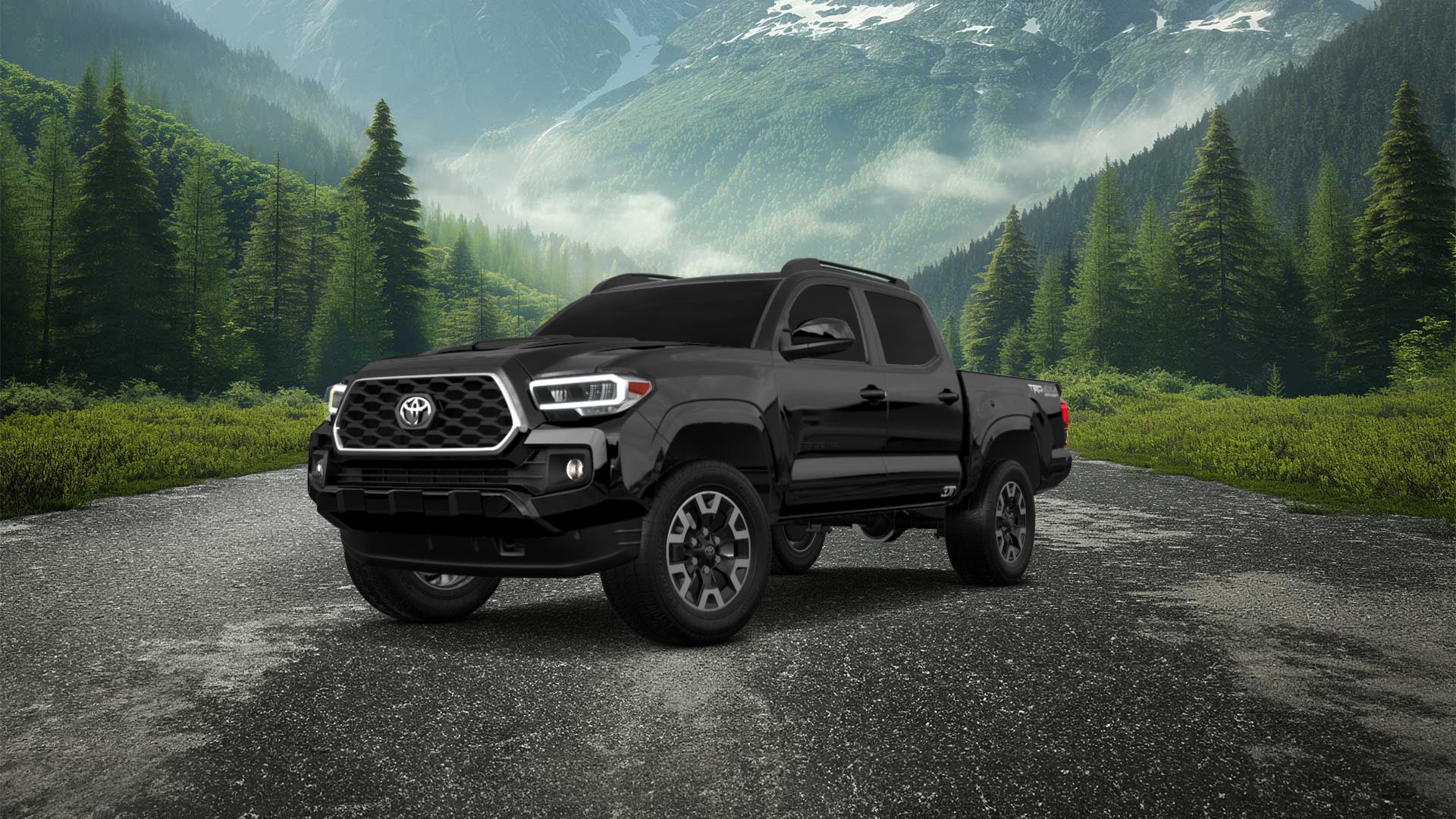Toyota Tacoma 4 Door pickup truck 2018 tuning