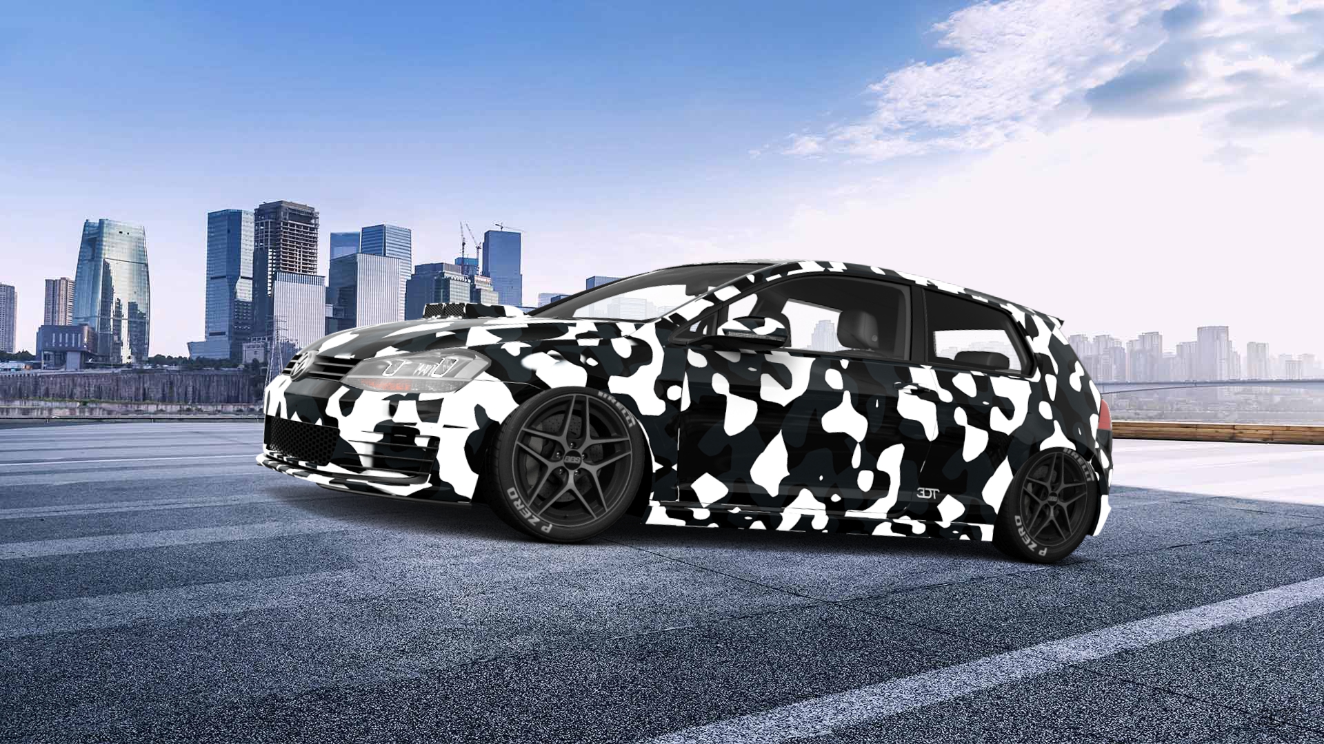 Volkswagen Golf 7 3 Door Hatchback 2013 tuning