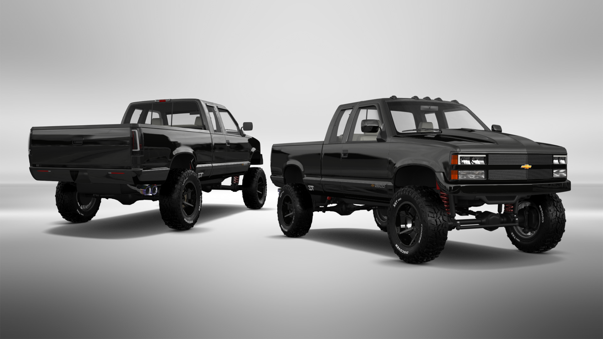 Chevrolet K2500 Extended Cab Pickup 1989