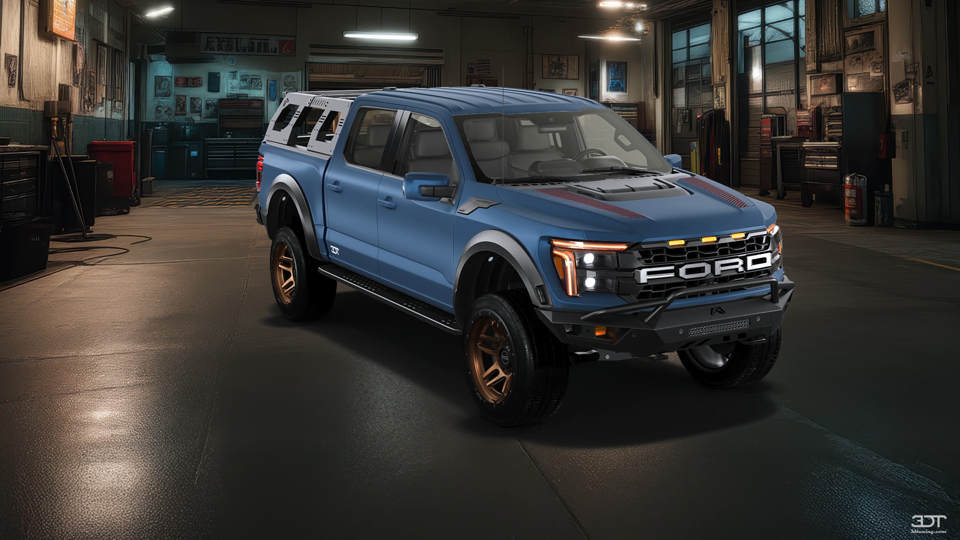 Ford F-150 Raptor 4 Door pickup truck 2024 tuning