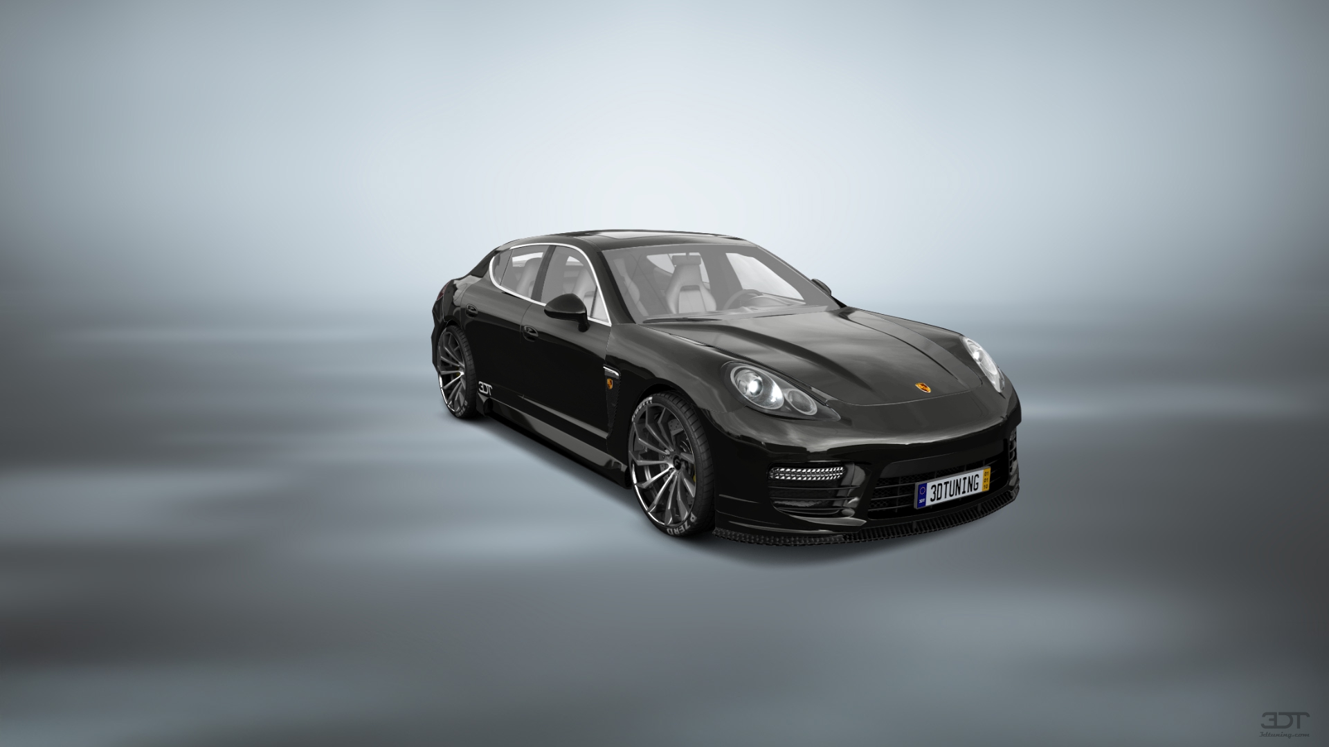 Porsche Panamera 4 door fastback saloon 2011