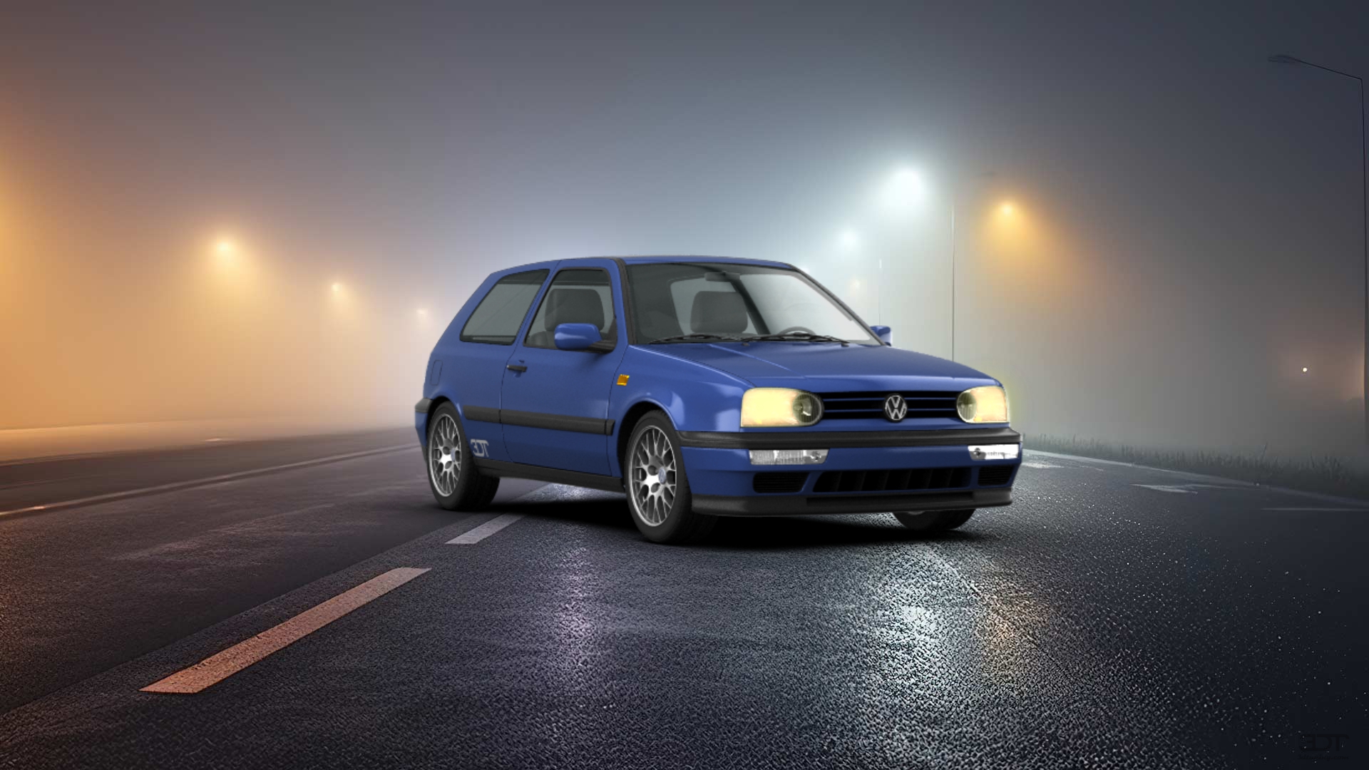 Volkswagen Golf 3 3 Door Hatchback 1991 tuning
