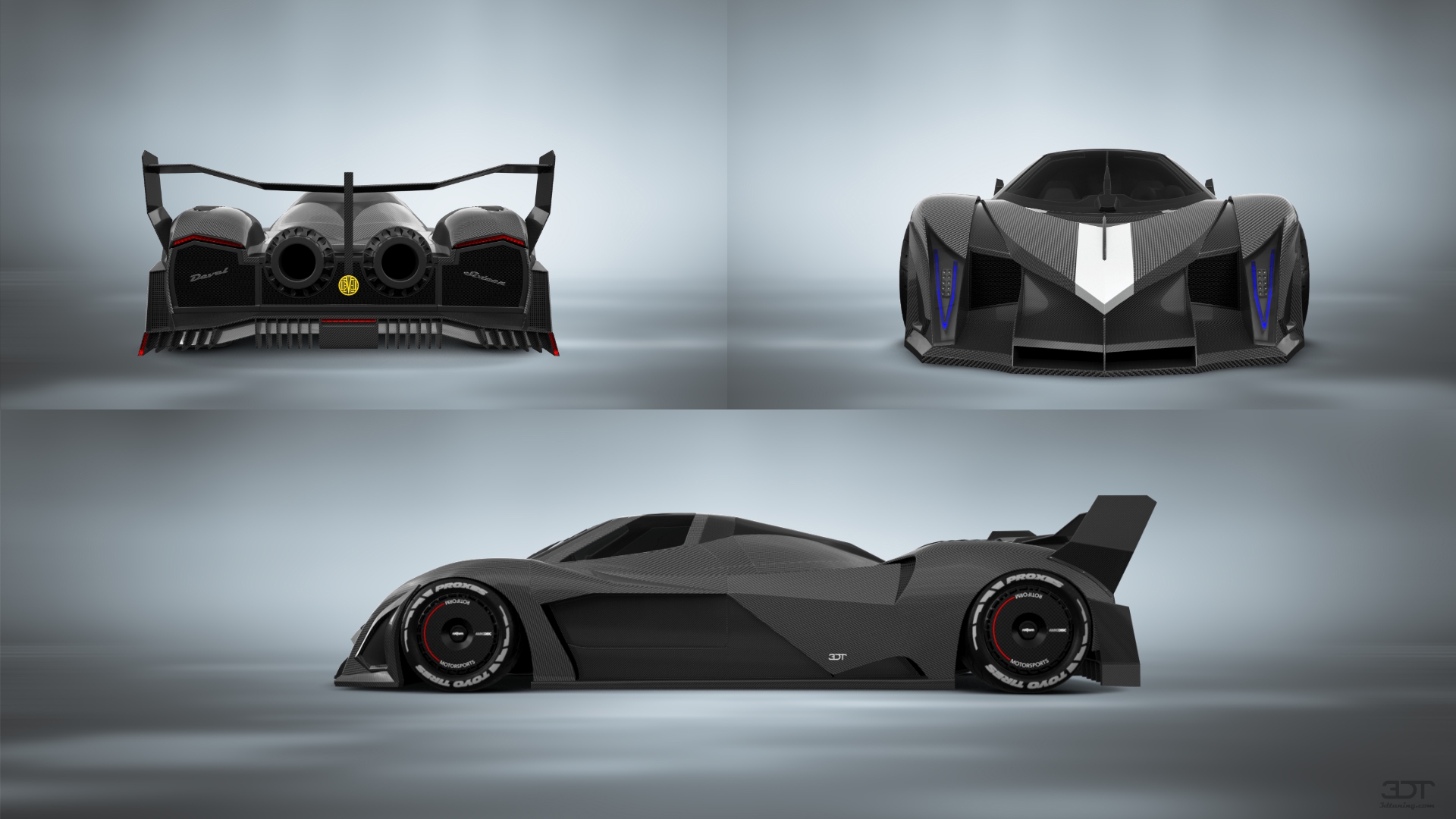 Devel Sixteen Hypercar 2014 tuning