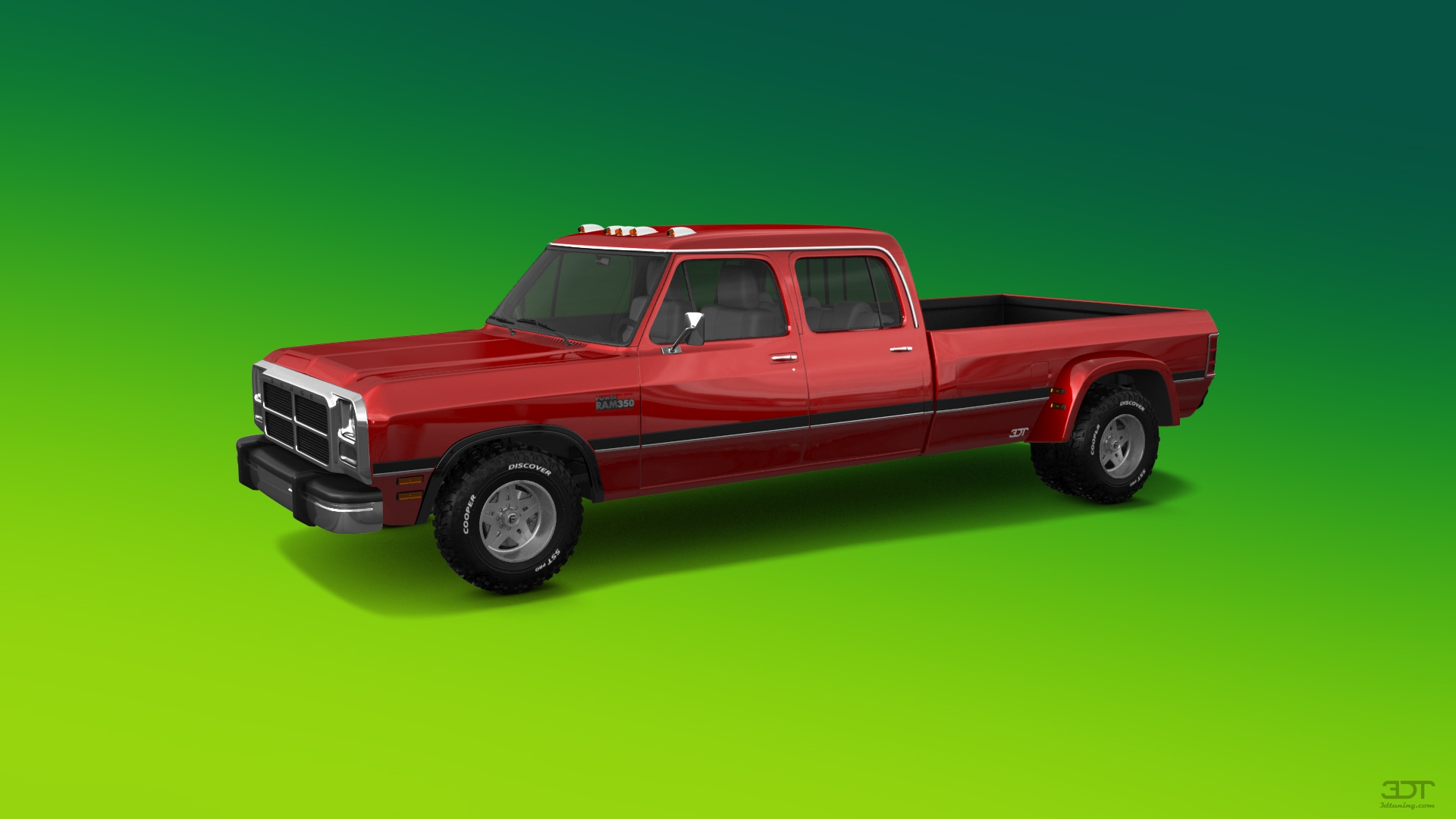 Dodge Ram 350 4 Door pickup truck 1991 tuning