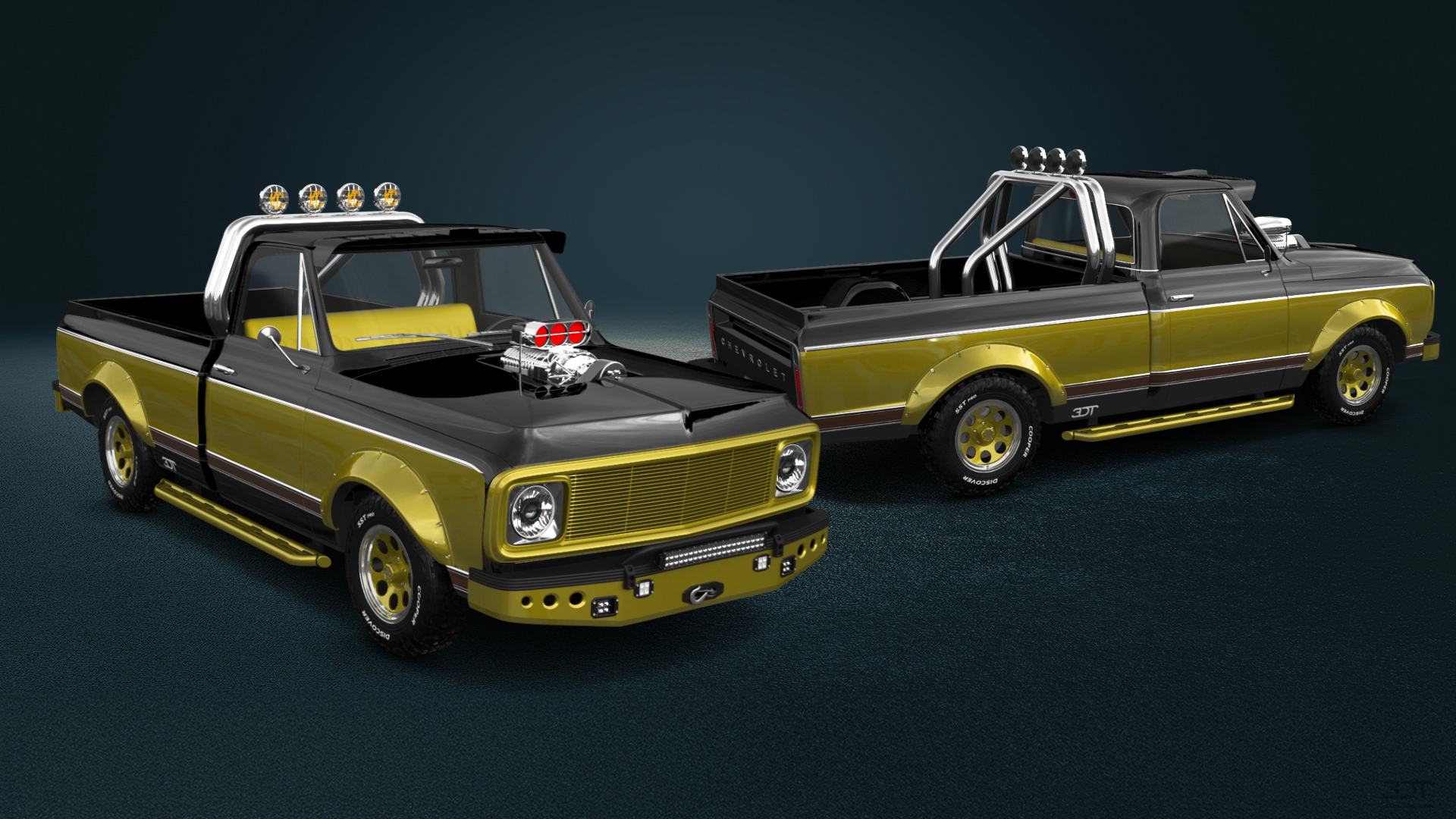 Chevrolet C-10 Cheyenne 2 Door pickup truck 1972