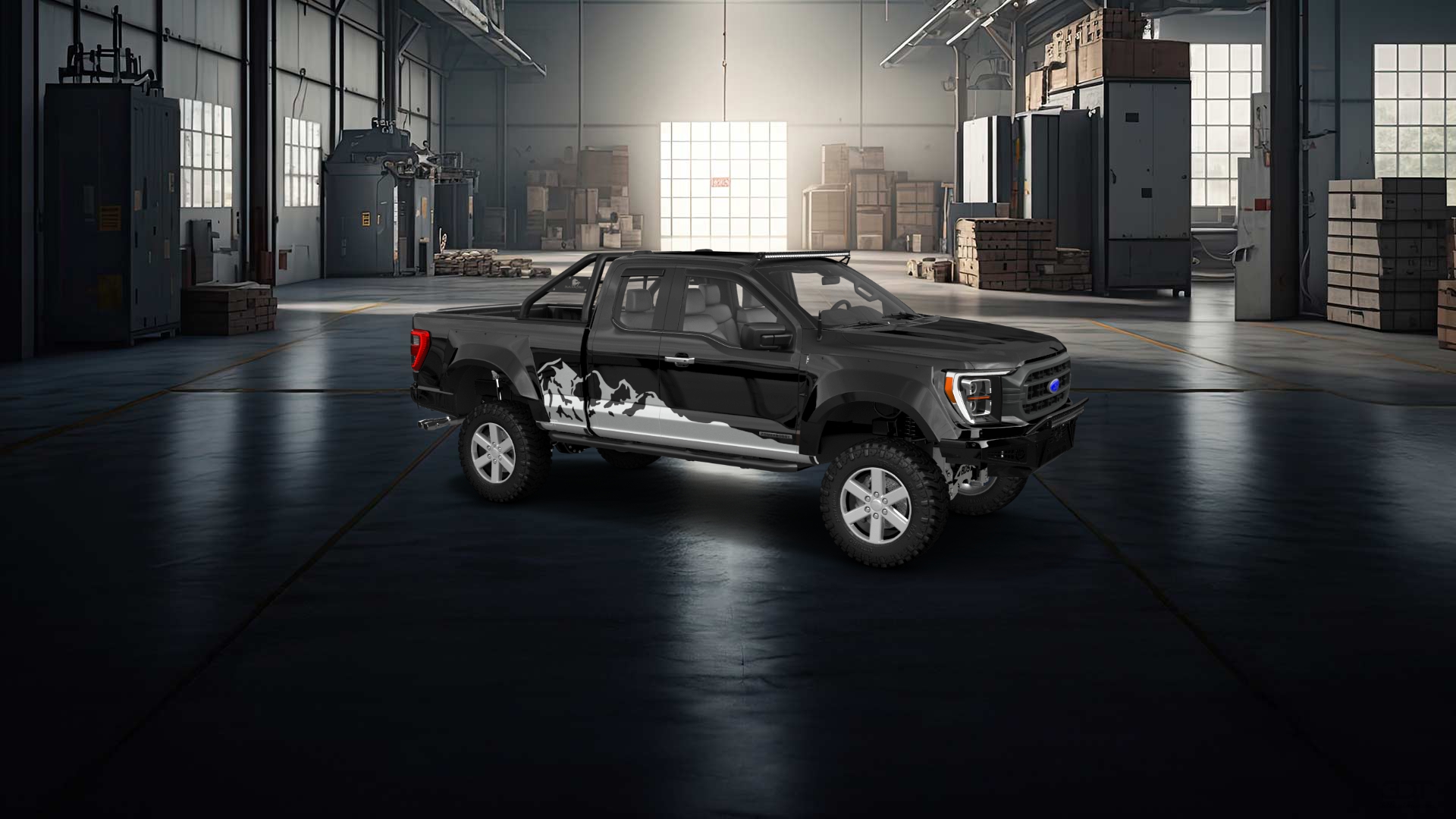 Ford F-150 Double Cab Pickup Truck 2021