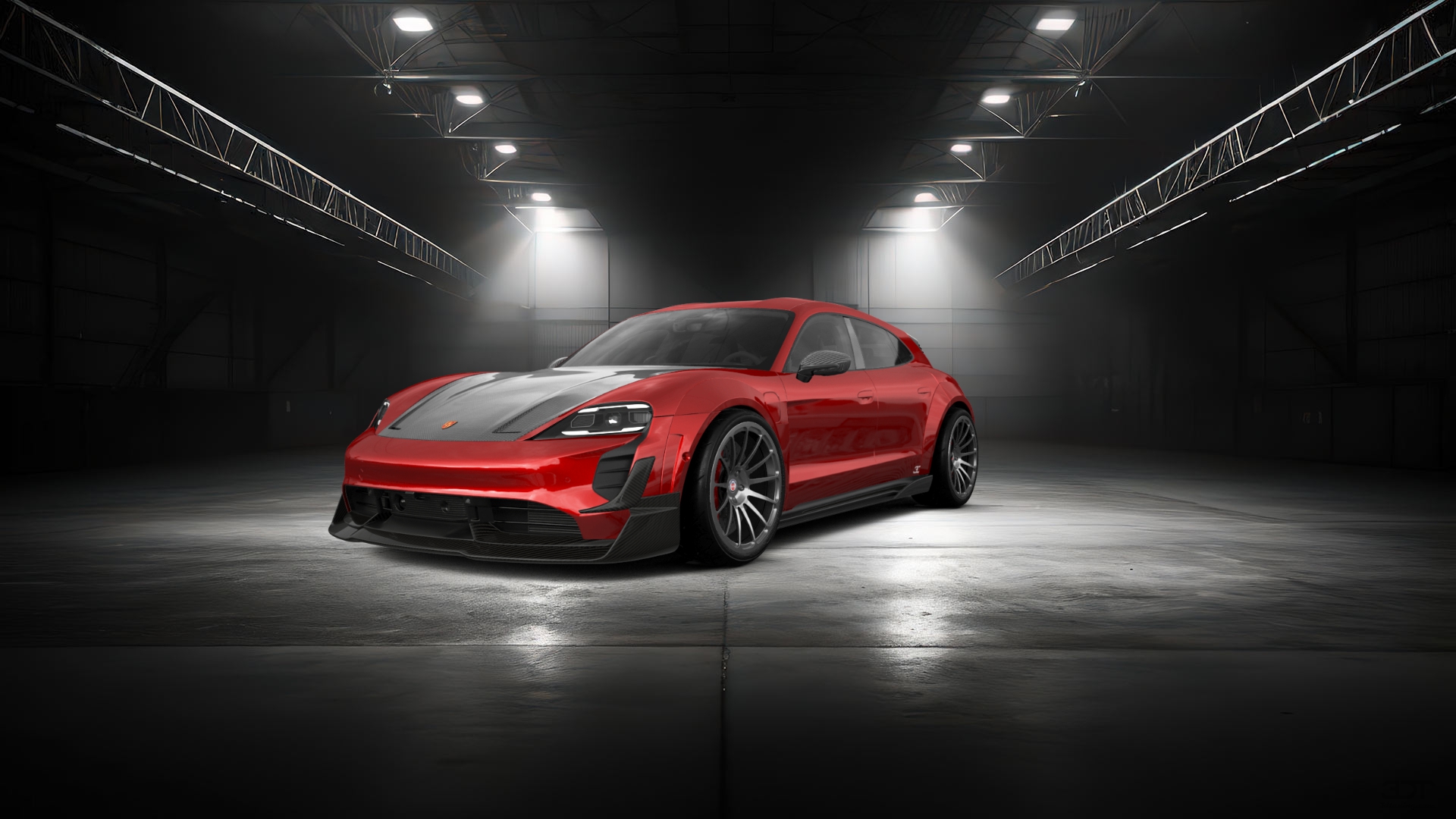 Porsche Taycan Sport Turismo Shooting Brake 2019 tuning