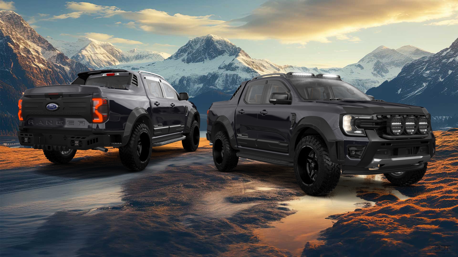 Ford Ranger 4 Door pickup truck 2022