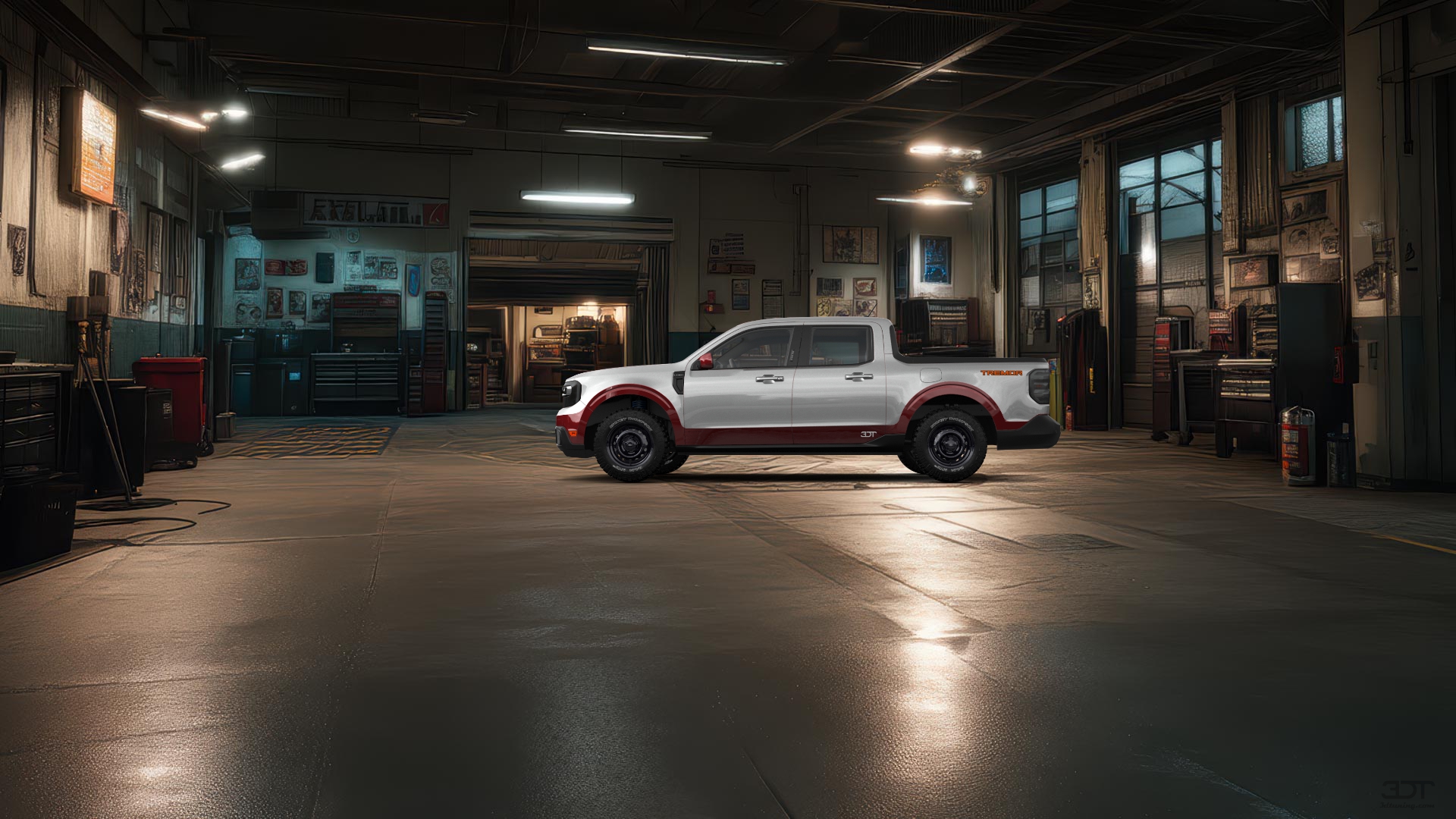 Ford Maverick 4 Door pickup truck 2022 tuning