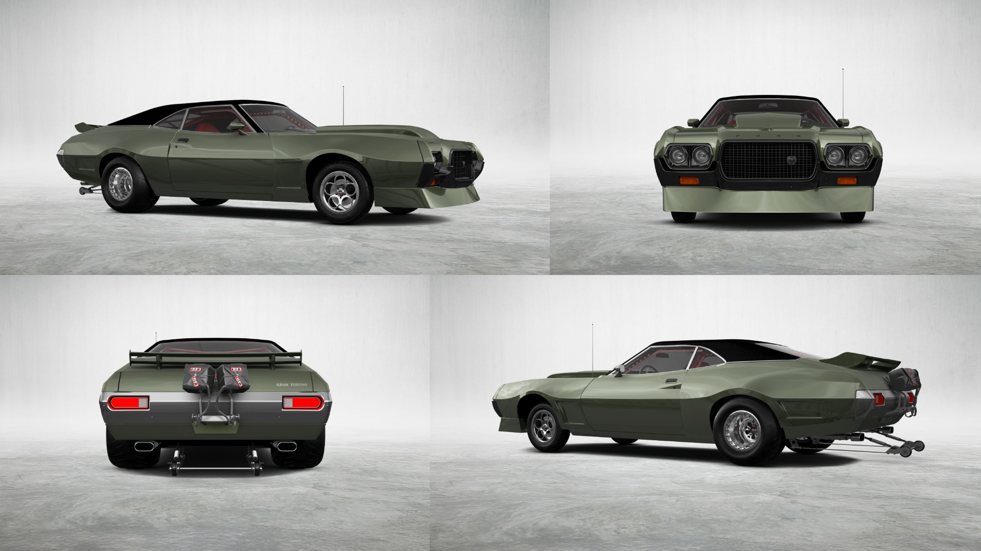 Ford Gran Torino Sport 2 Door Hardtop 1972