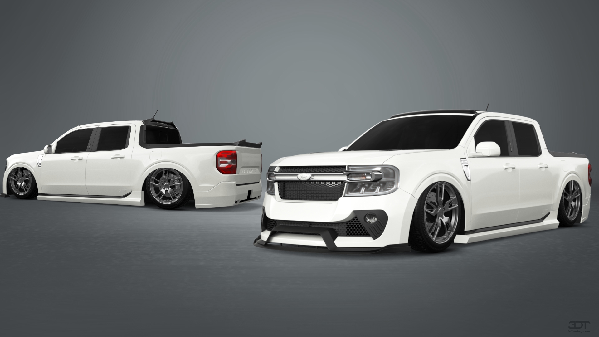 Ford Maverick 4 Door pickup truck 2022 tuning