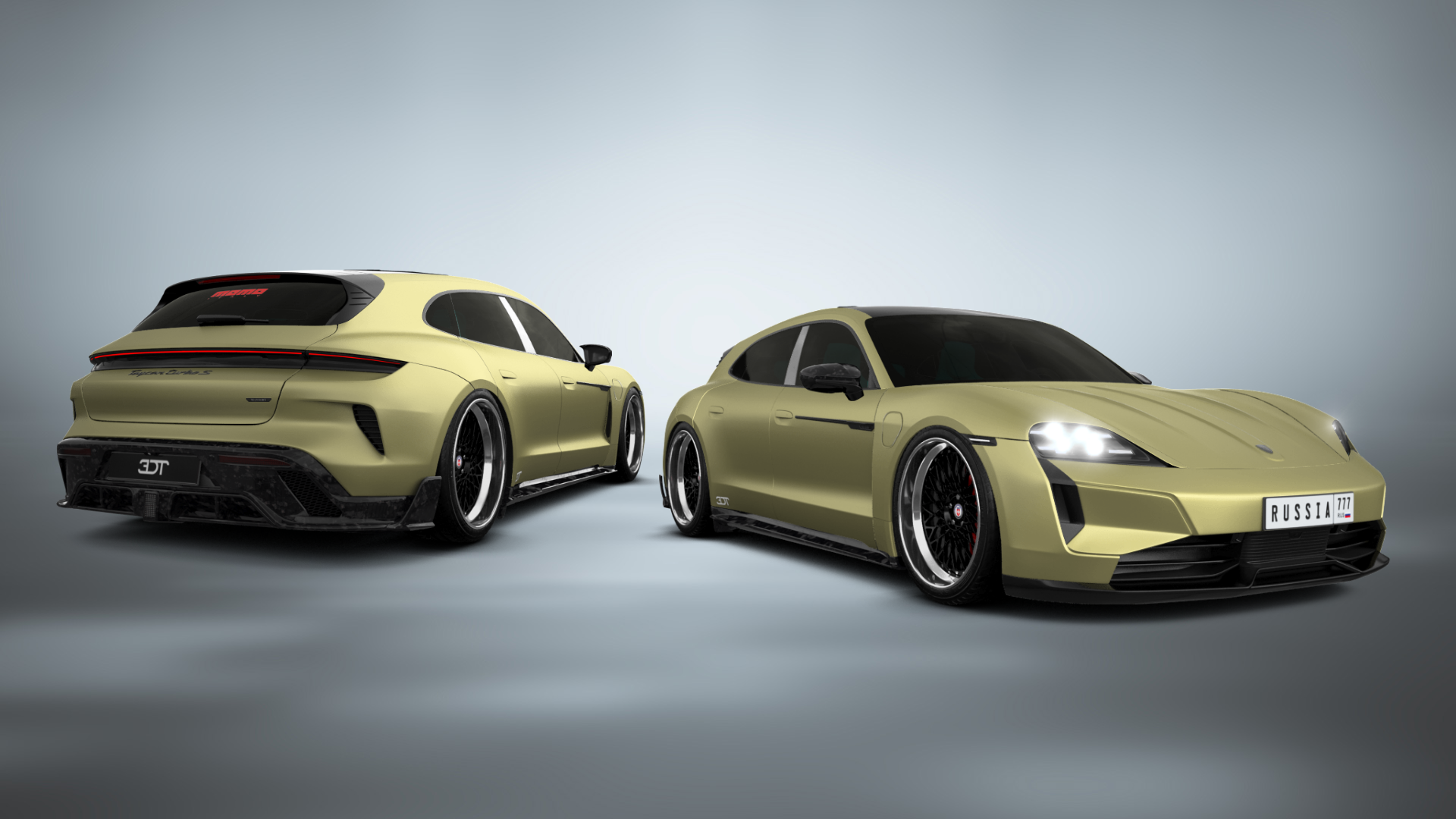 Porsche Taycan Sport Turismo Shooting Brake 2019 tuning