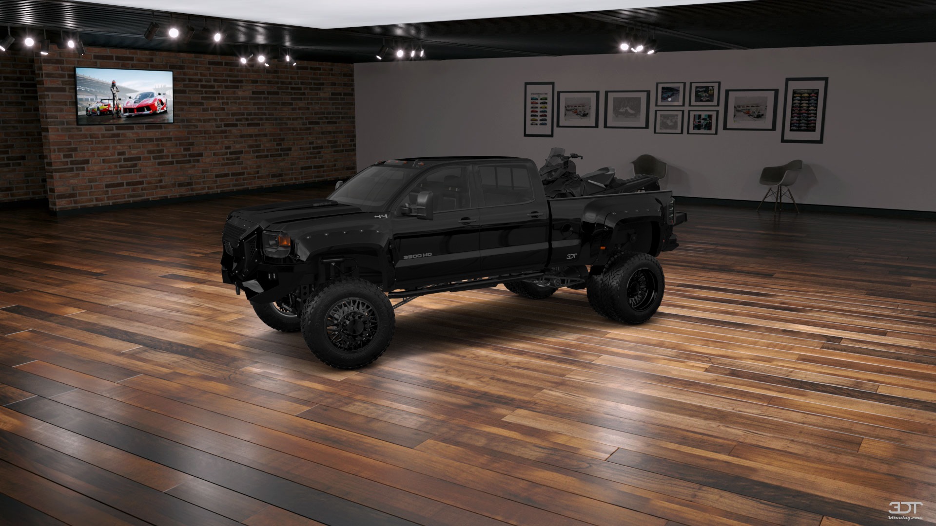 GMC Sierra 3500 HD Crew Cab 4 Door pickup truck 2015