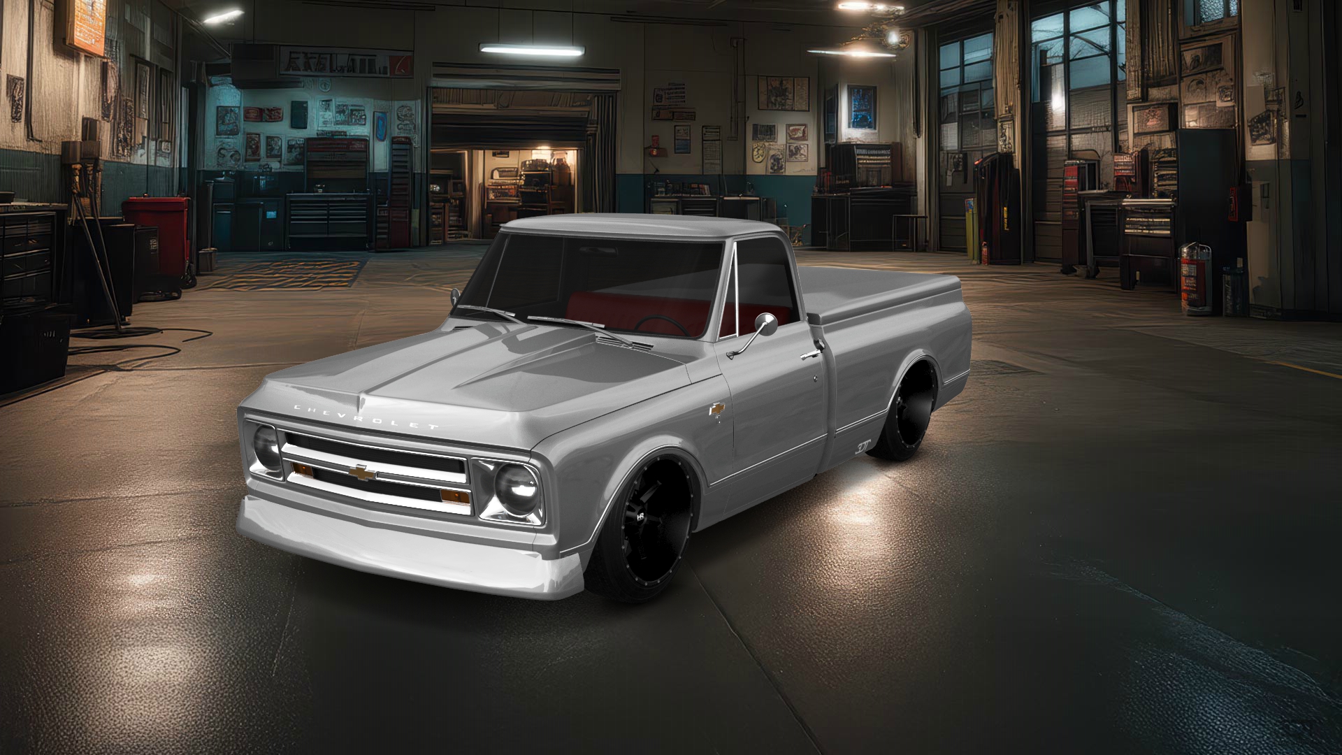 Chevrolet C-10 Cheyenne 2 Door pickup truck 1967 tuning
