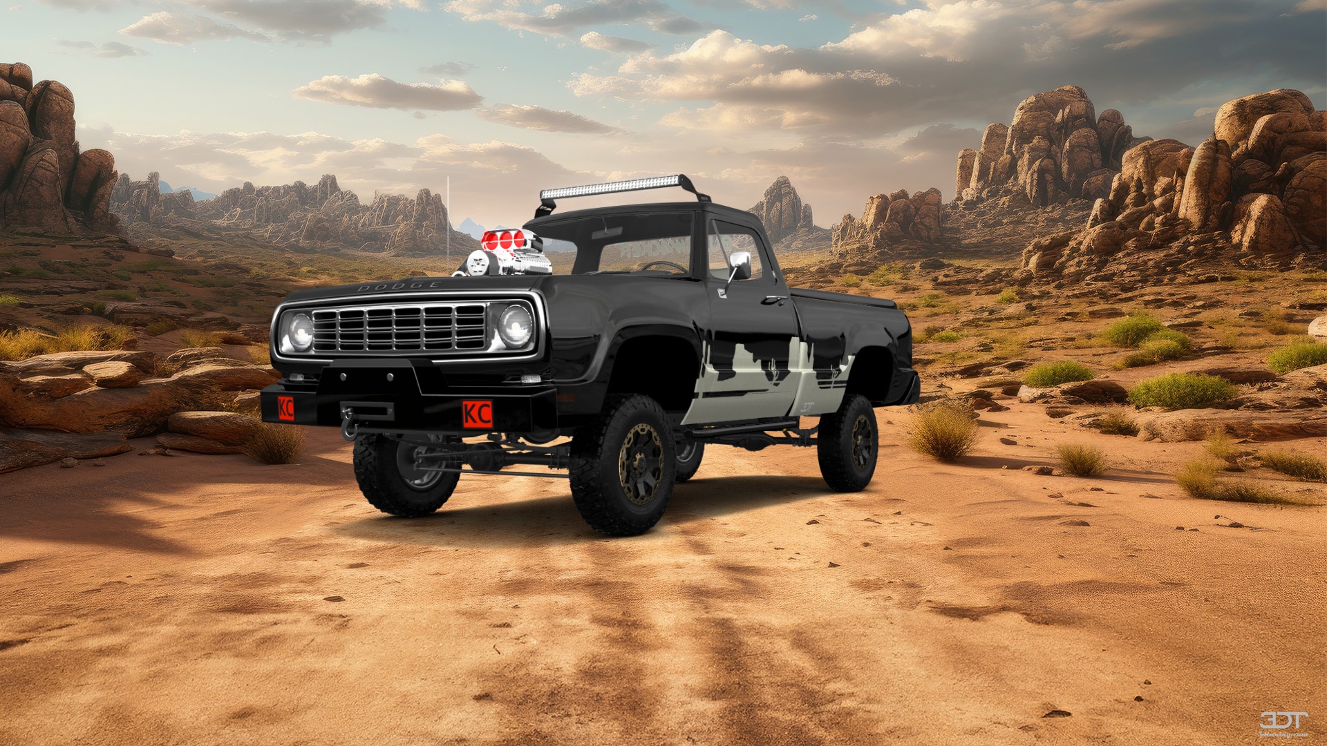 Dodge Power Wagon W200 2 Door pickup truck 1972