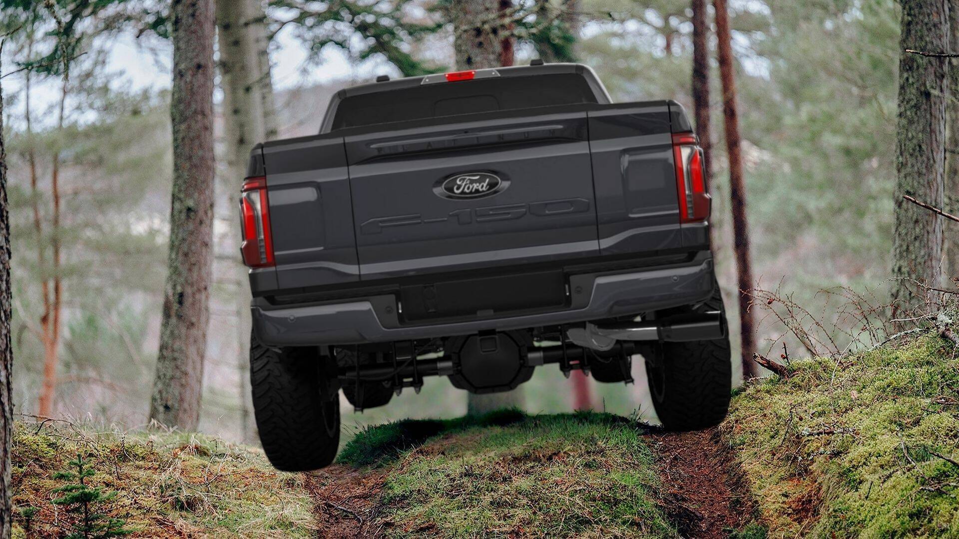 Ford F-150 SuperCrew 4 Door pickup truck 2024 Images