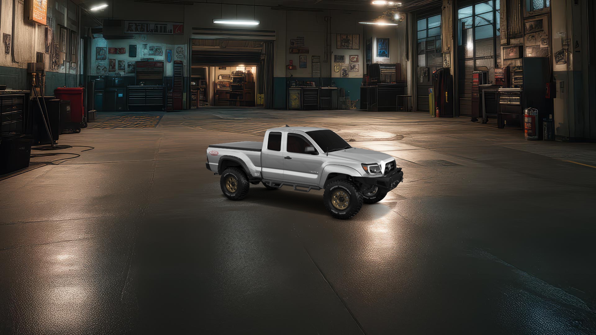Toyota Tacoma Access Cab 6.2 ft box Pickup Truck 2005 tuning